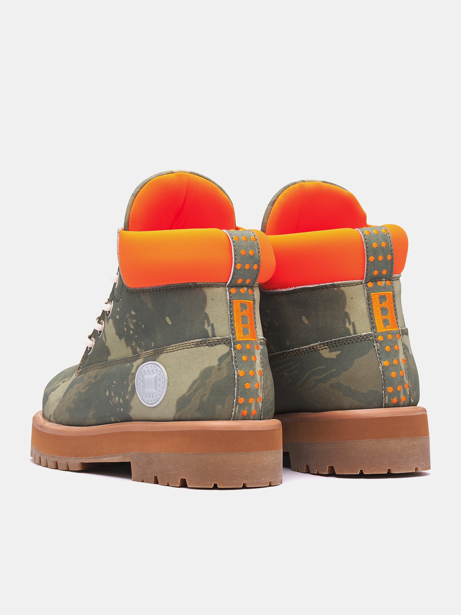 Strada Camo Boots (DFM45012S0007-CAMO-ORANGE)