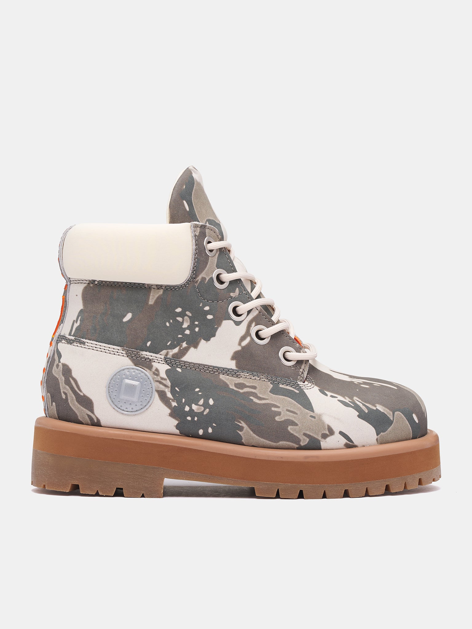 Strada Camo Boots (DFM45012S007-CAMO-WHITE)