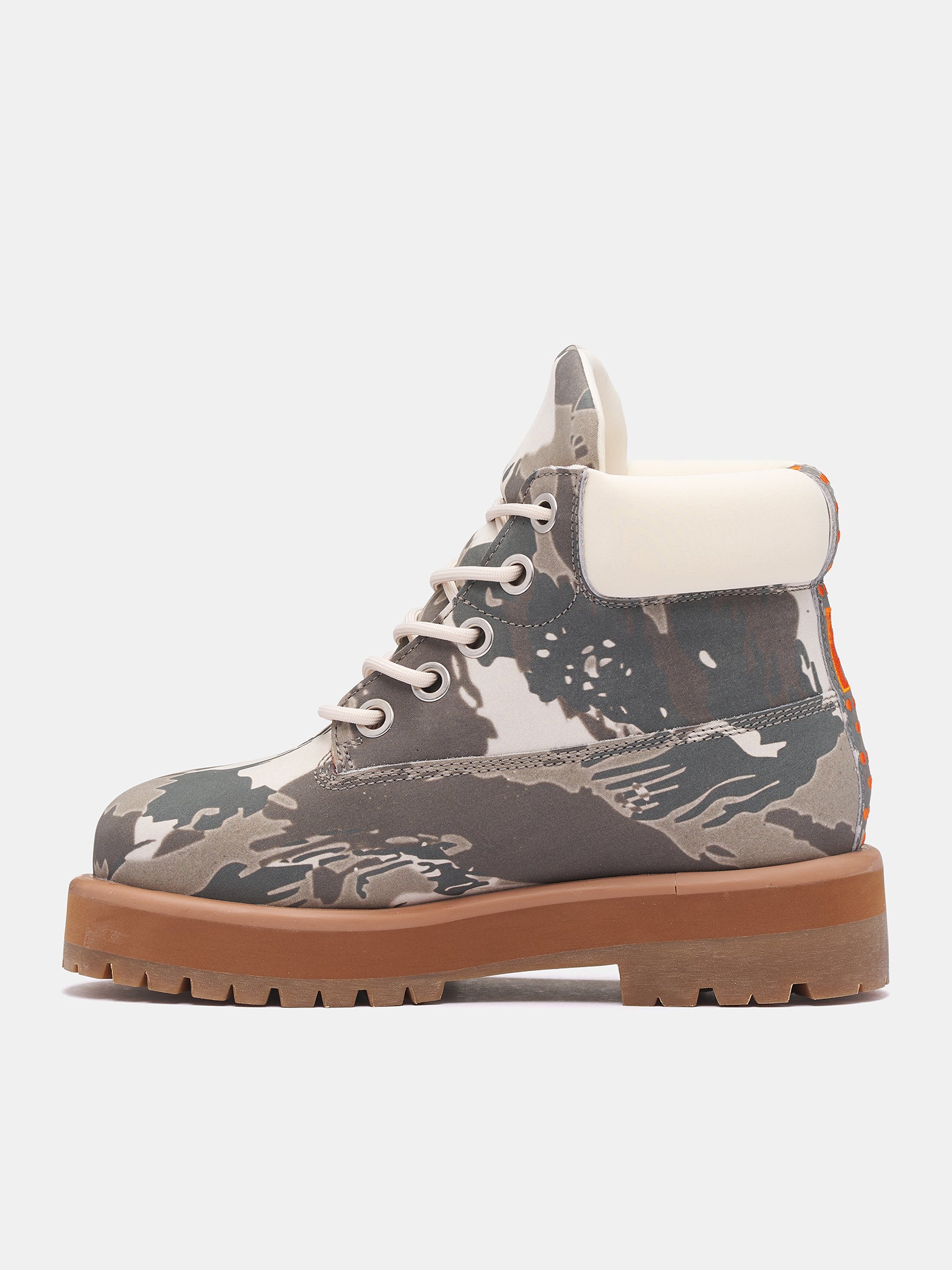 Strada Camo Boots (DFM45012S007-CAMO-WHITE)