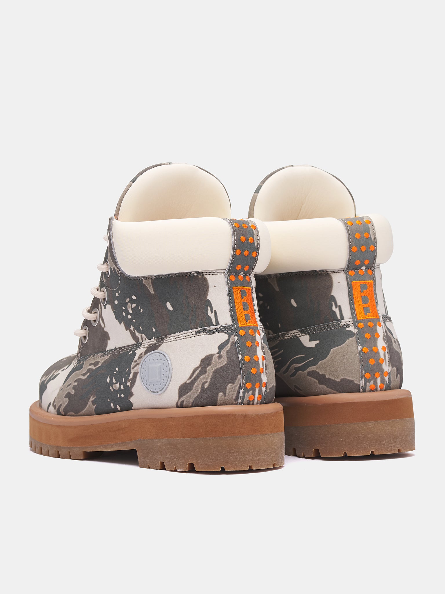 Strada Camo Boots (DFM45012S007-CAMO-WHITE)