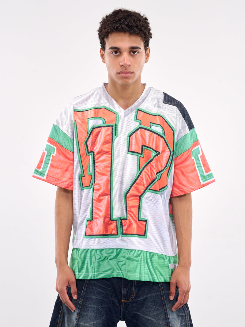 Deconstructed Football 17 Jersey (DFM54017TJ105PRINT-GREEN)