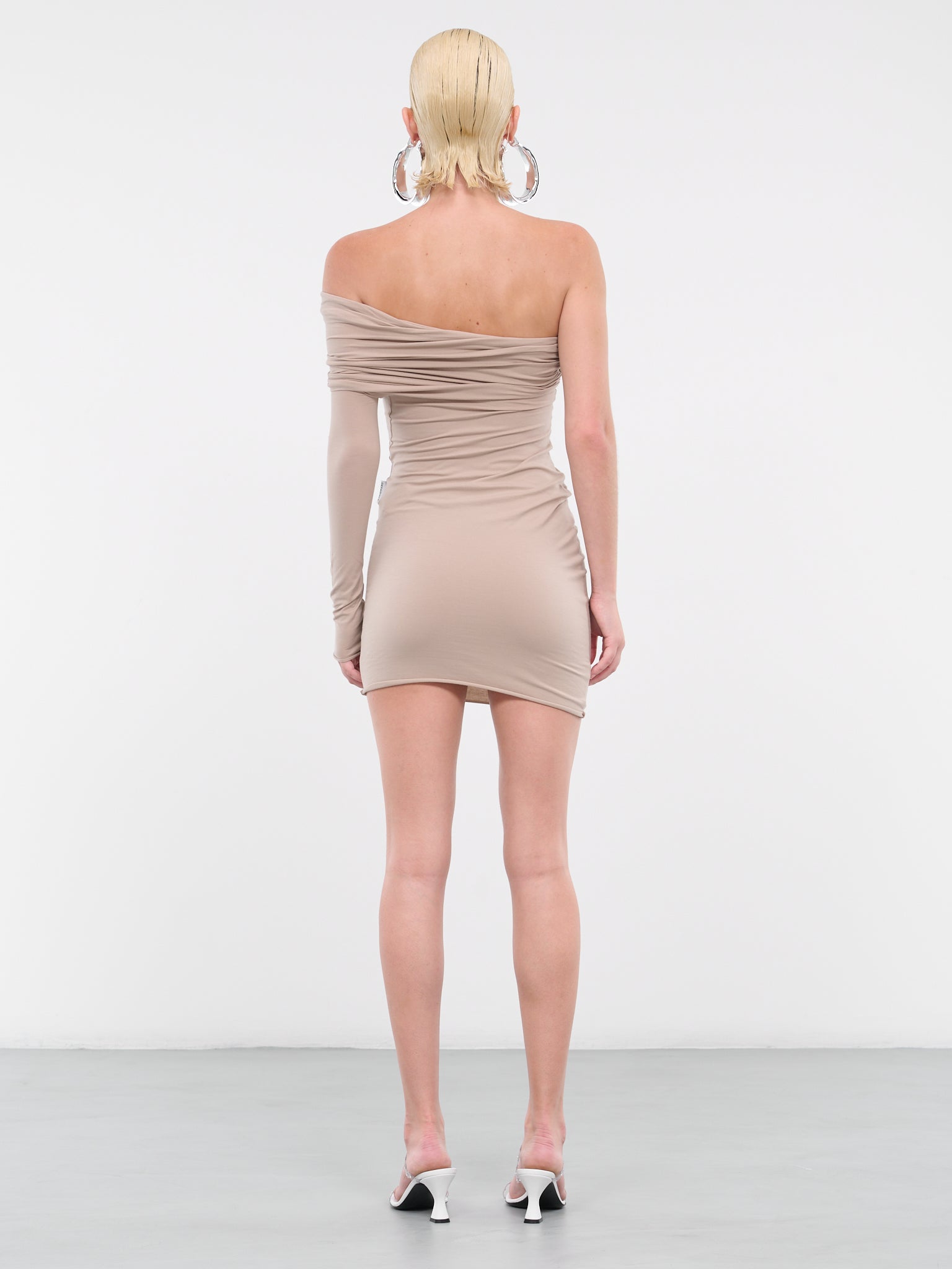 Fold Mini Dress (DFSS23DR01-TERRACOTTA)