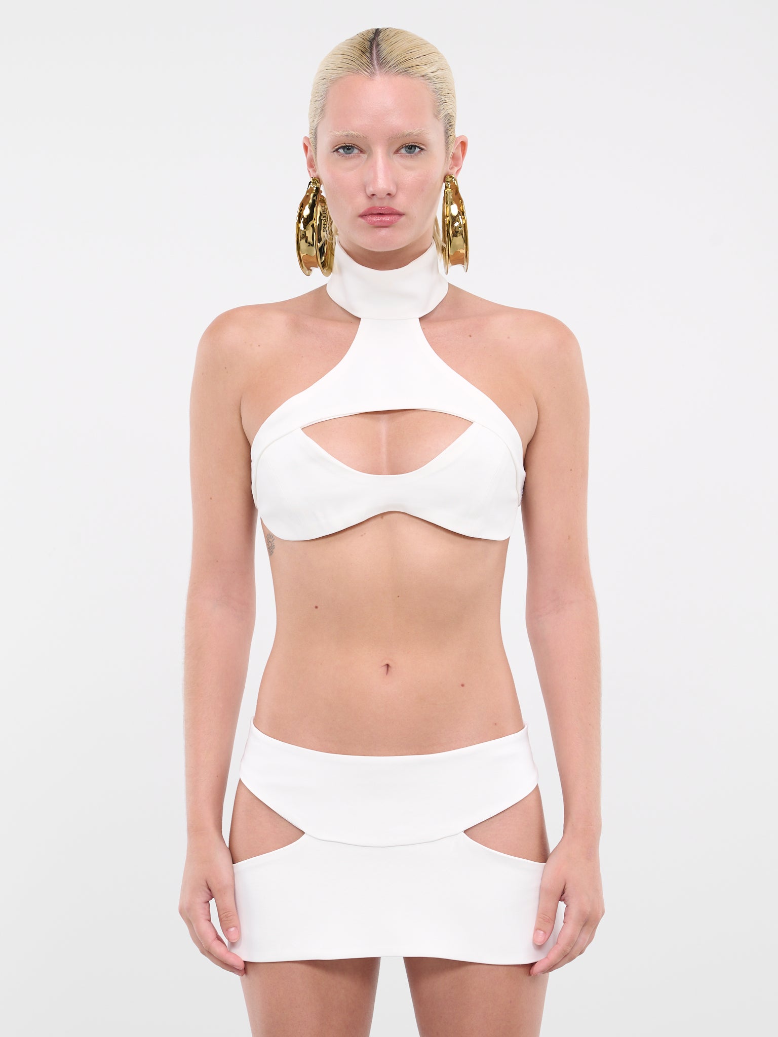 Defiant Bra Top (DFSS23T04-WHITE)