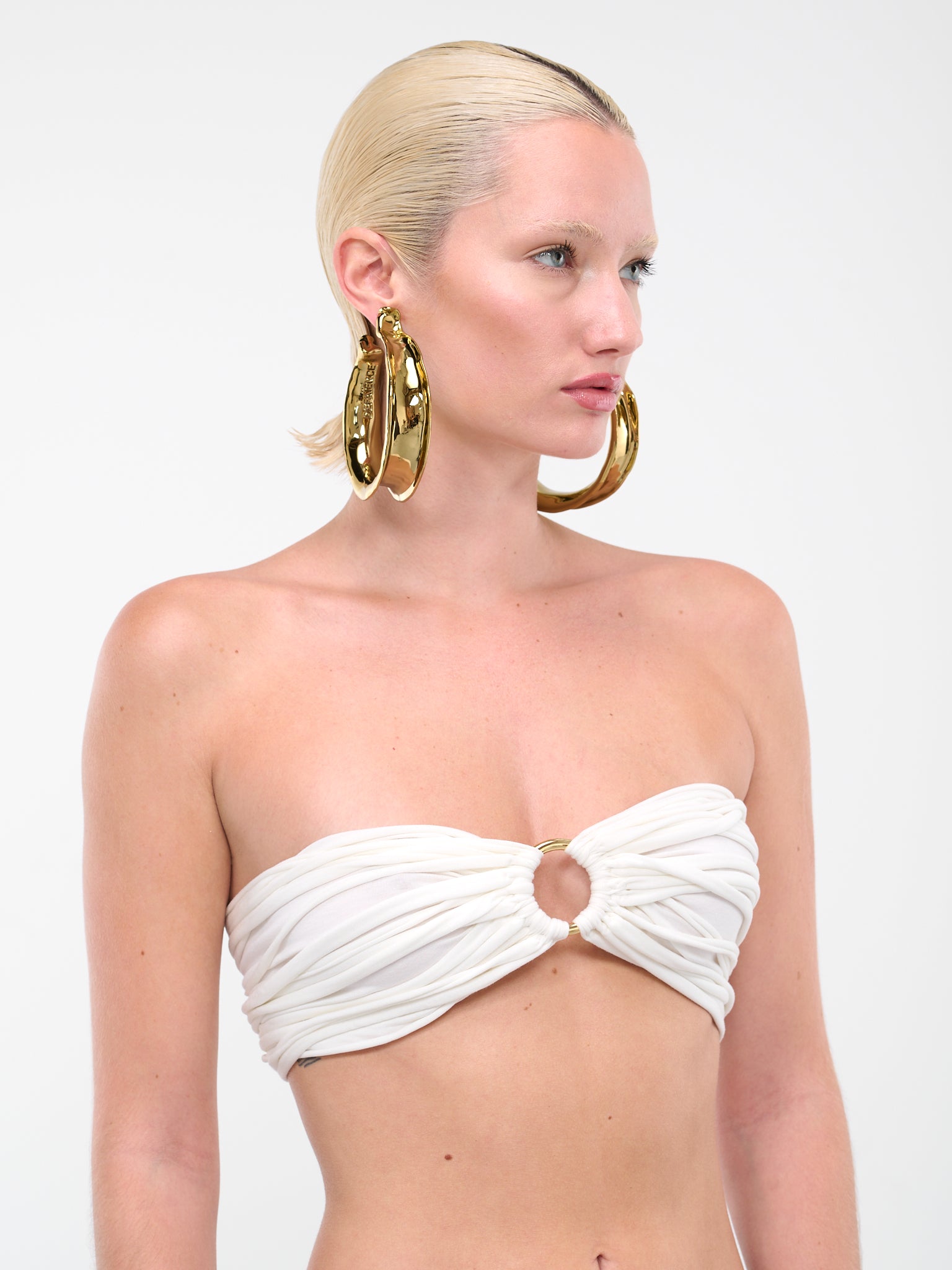 Cord Bra Top (DFSS23T05-WHITE)