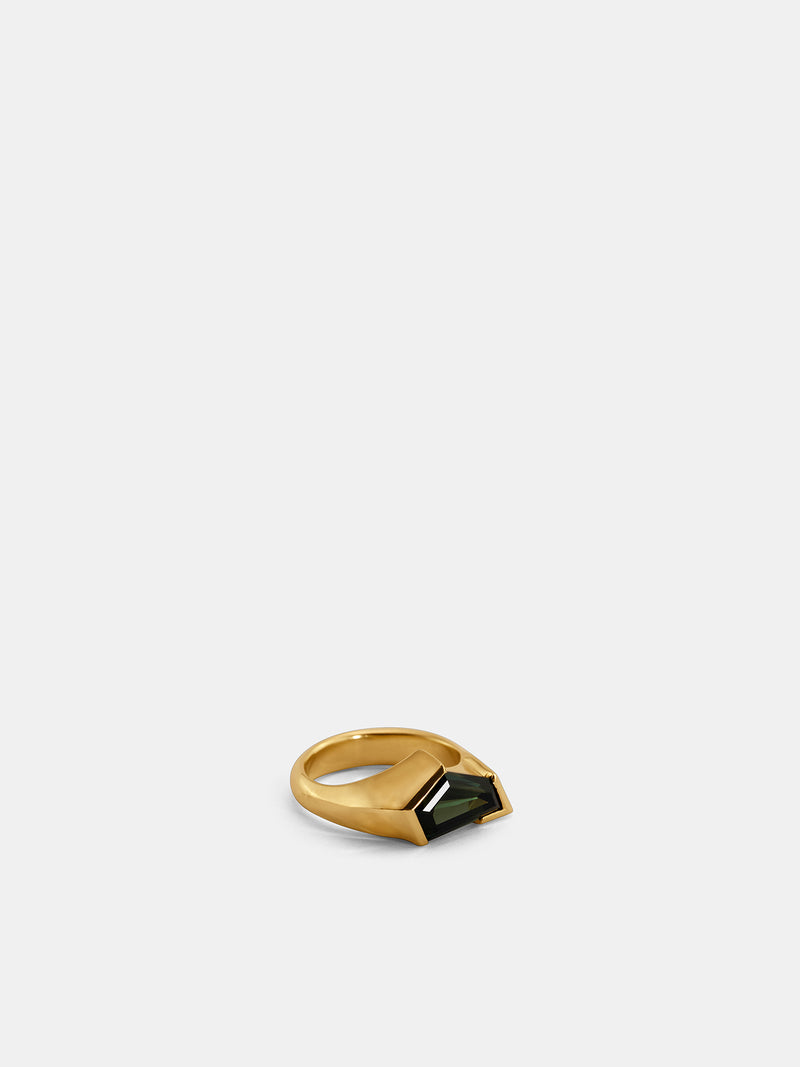 18K Gold & Sapphire Dior Ring (DIOR-18K-YELLOW-GOLD)