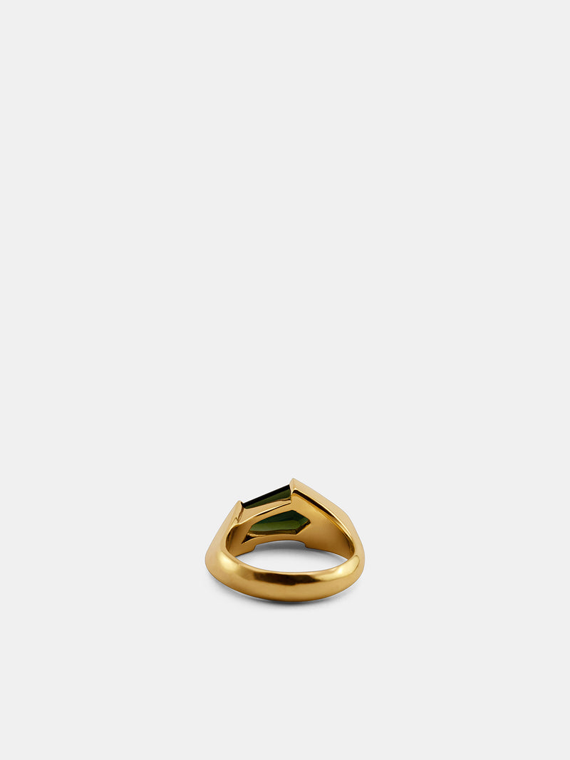 18K Gold & Sapphire Dior Ring (DIOR-18K-YELLOW-GOLD)