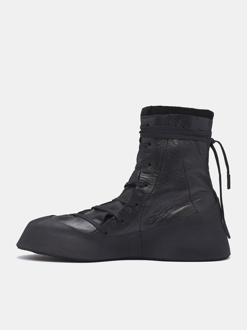 Distortion Featherweight High Top Sneakers (DISTORTION-FEATHERWEIGHT-BLACK)