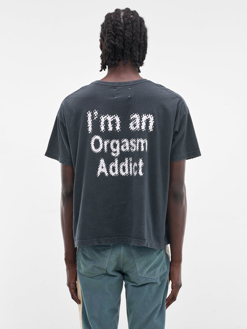 MARKING DISTANCE Distressed Addict Tee | H.Lorenzo - back