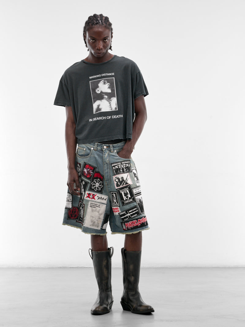 MARKING DISTANCE Distressed Atrax Morgue Tee | H.Lorenzo - styled