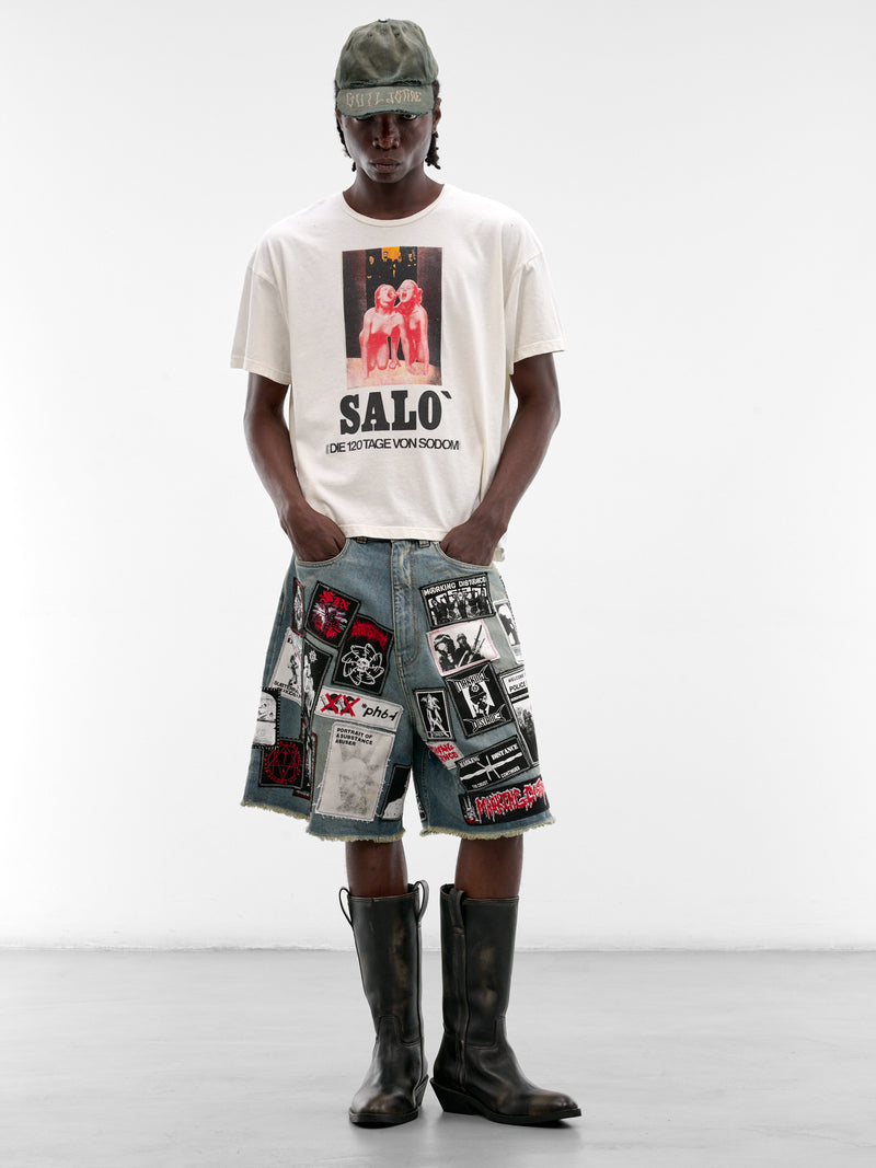 MARKING DISTANCE Distressed Salo Tee | H.Lorenzo - styled