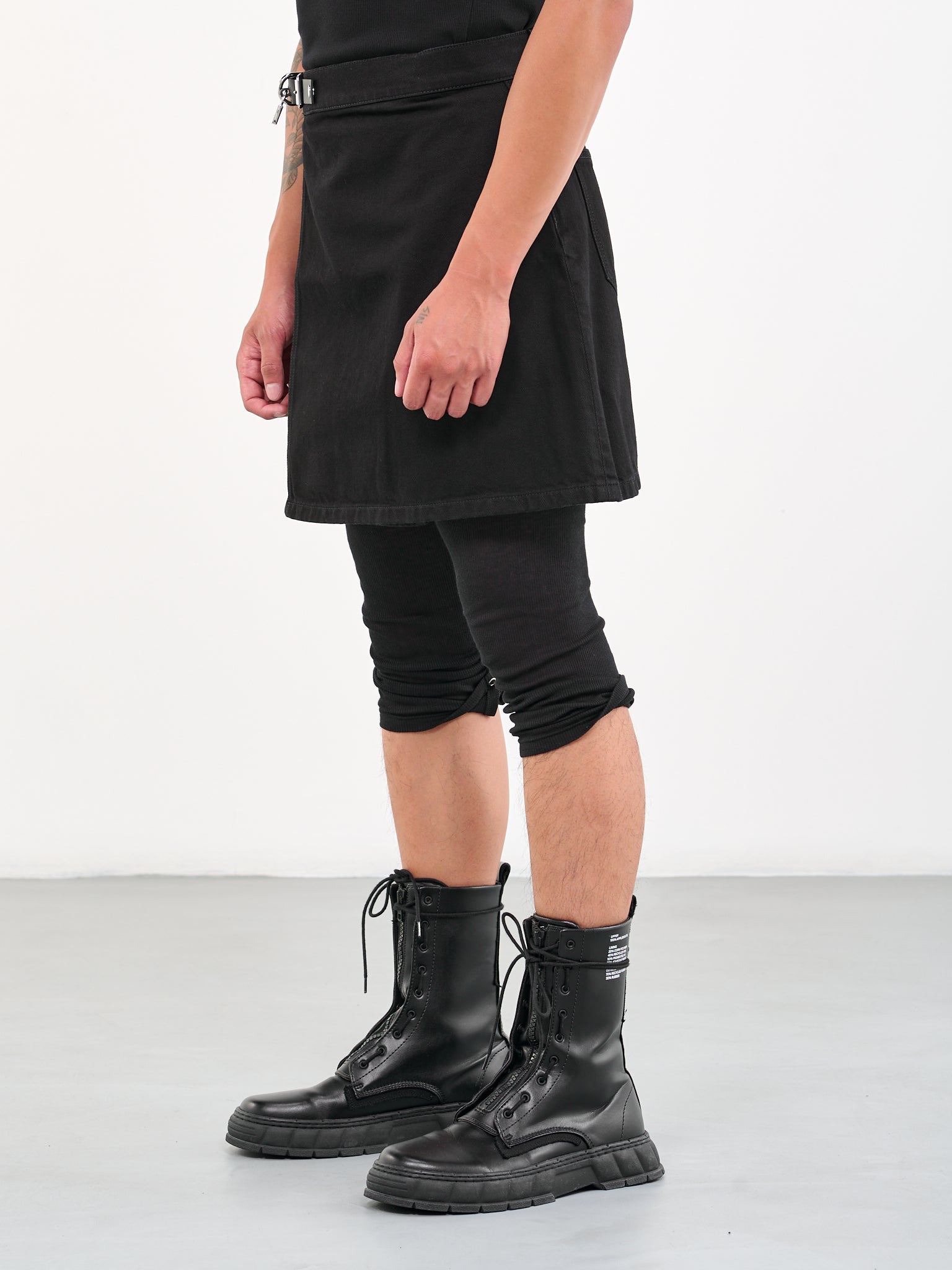 JW ANDERSON Padlock Strap Mini Skirt | H. Lorenzo - side 