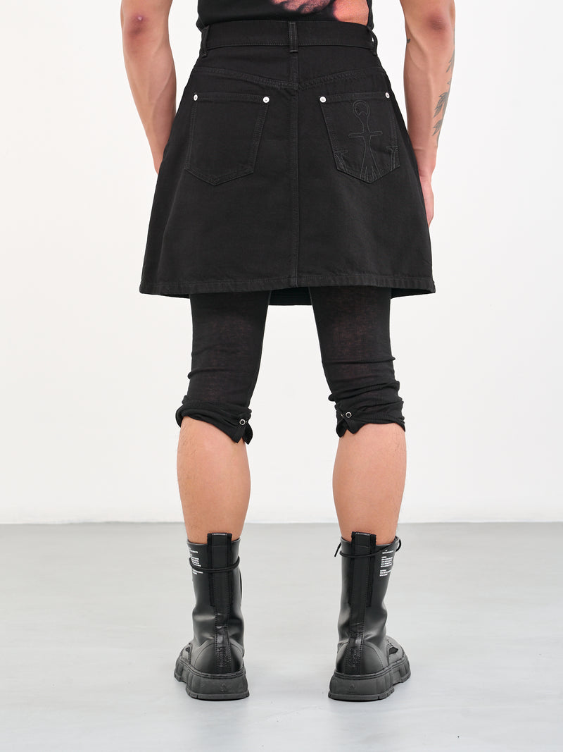 JW ANDERSON Padlock Strap Mini Skirt | H. Lorenzo - back