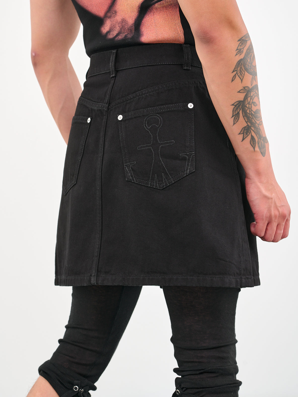 JW ANDERSON Padlock Strap Mini Skirt | H. Lorenzo - detail 2