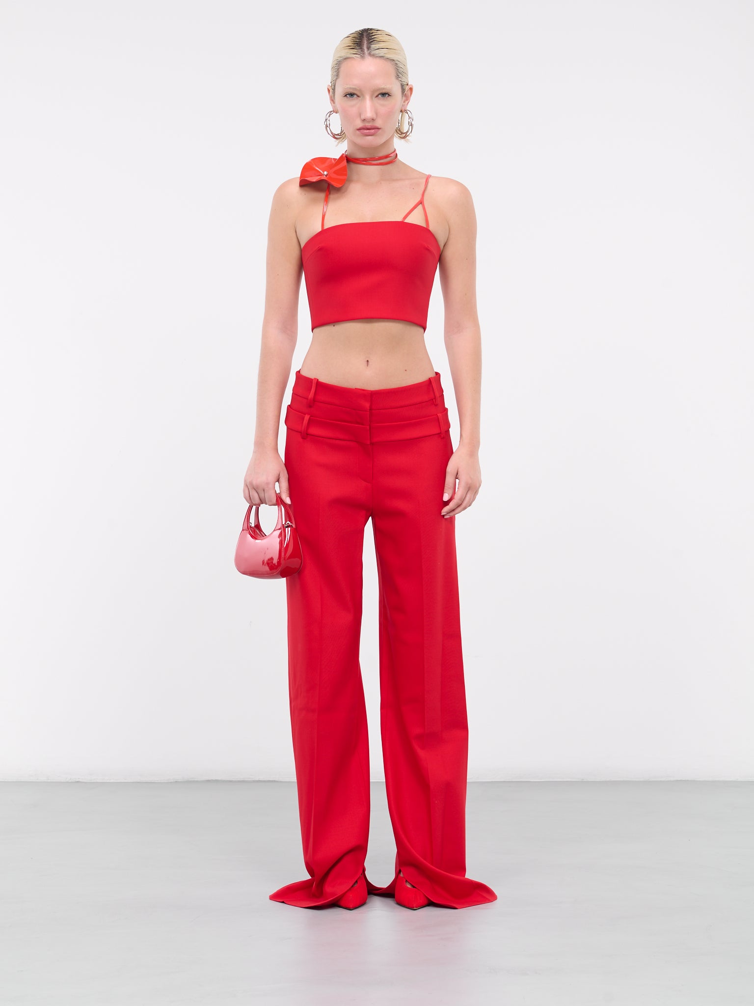 Double-Waist Trousers (DK15TR-RED)