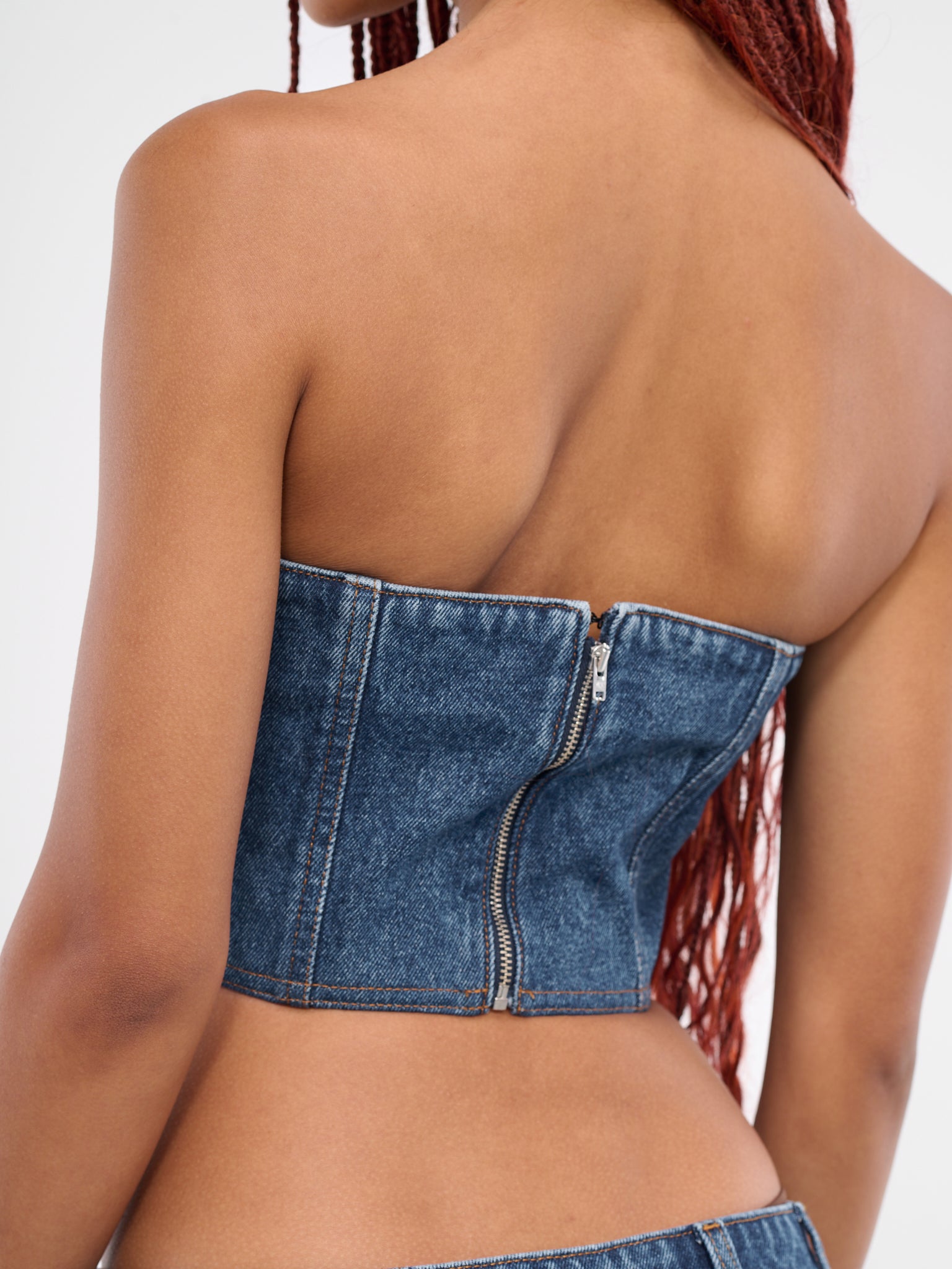 Denim Bustier (DK71DT-INDIGO)