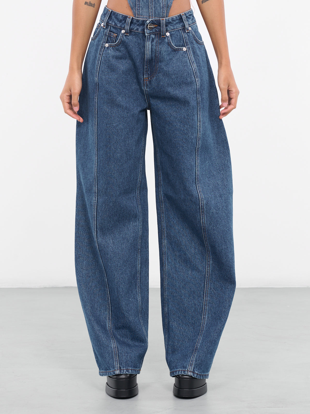 Denim Trousers (DK85DTR-INDIGO)