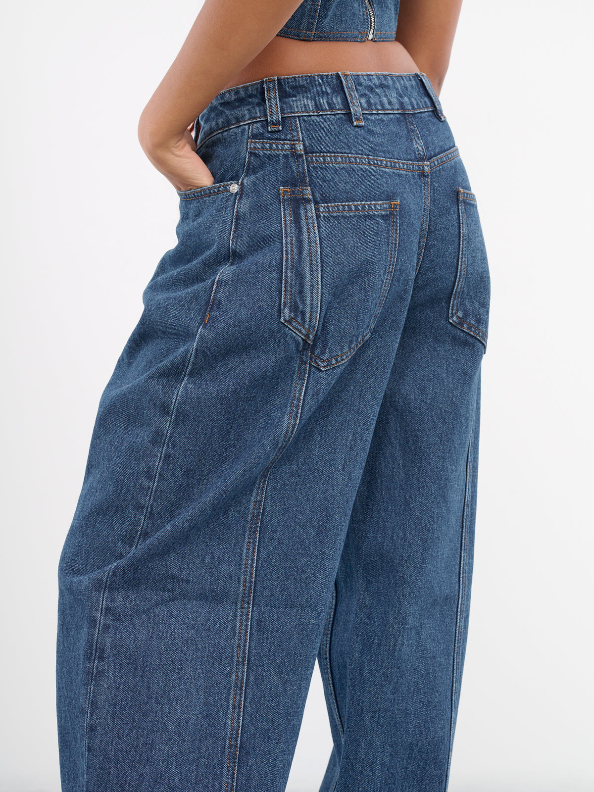 Denim Trousers (DK85DTR-INDIGO)