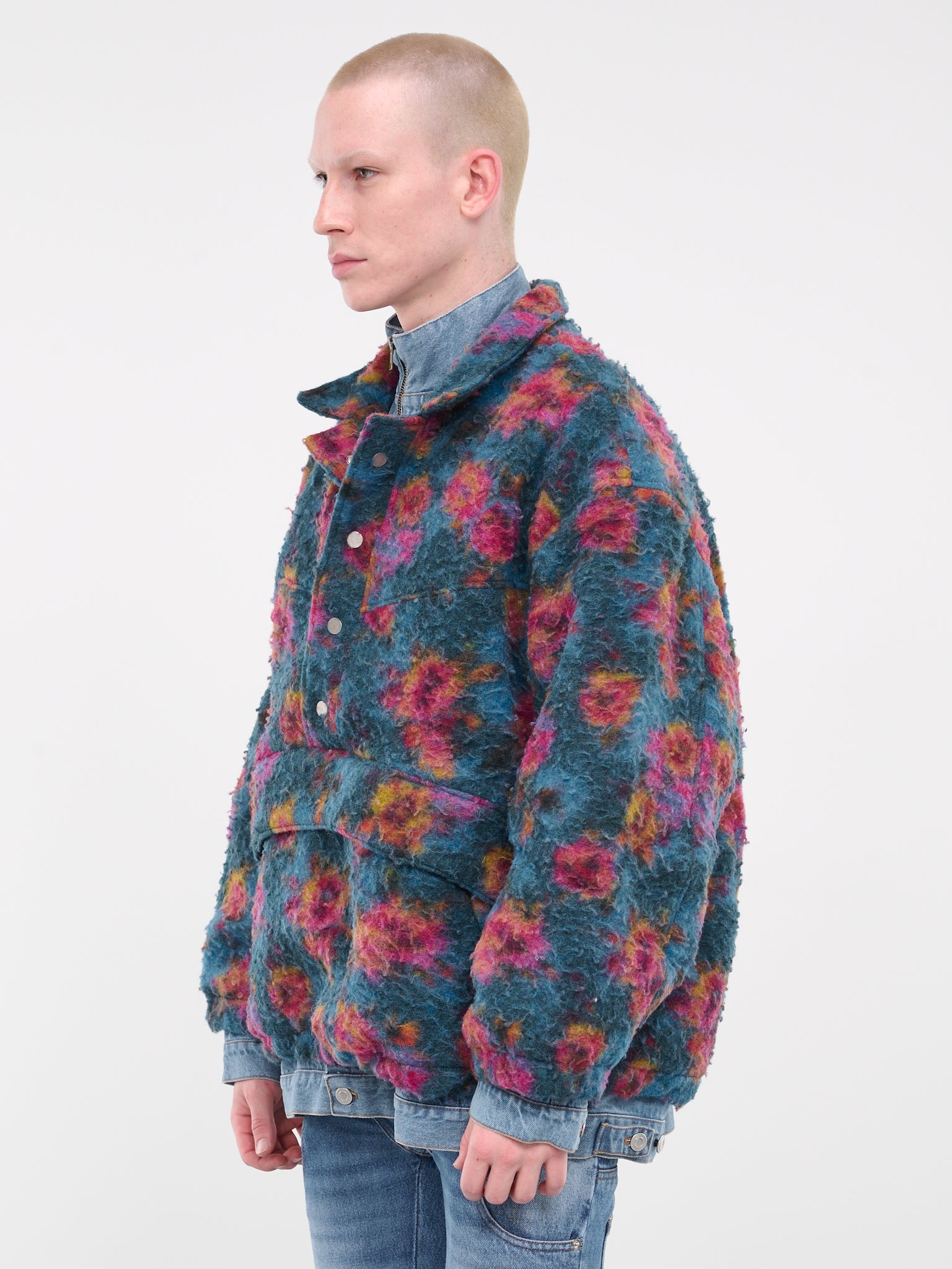 Rosana Jean Mouf Jacket (OU-003-A-DENIM-MULTICOLOR)