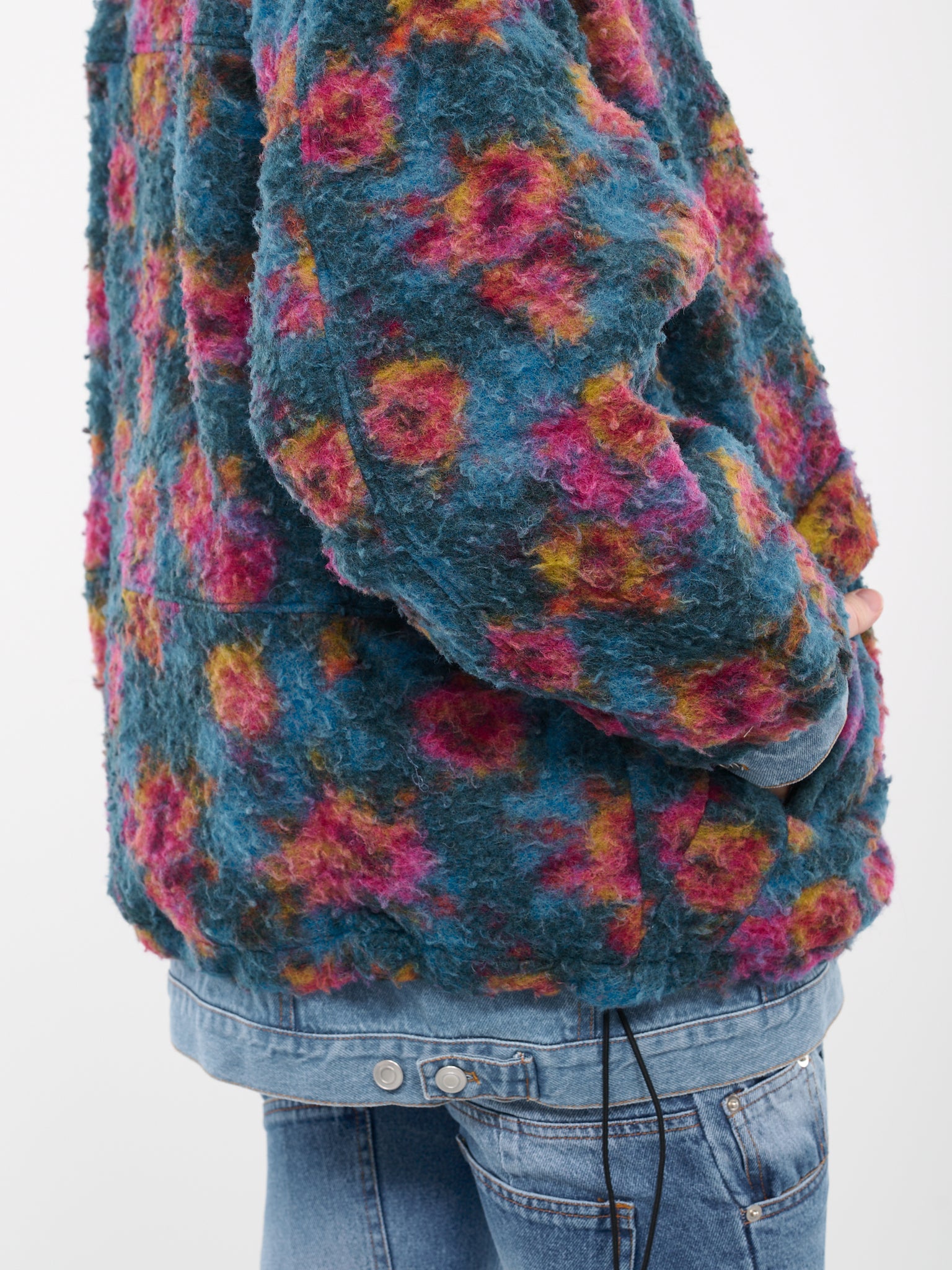 Rosana Jean Mouf Jacket (OU-003-A-DENIM-MULTICOLOR)