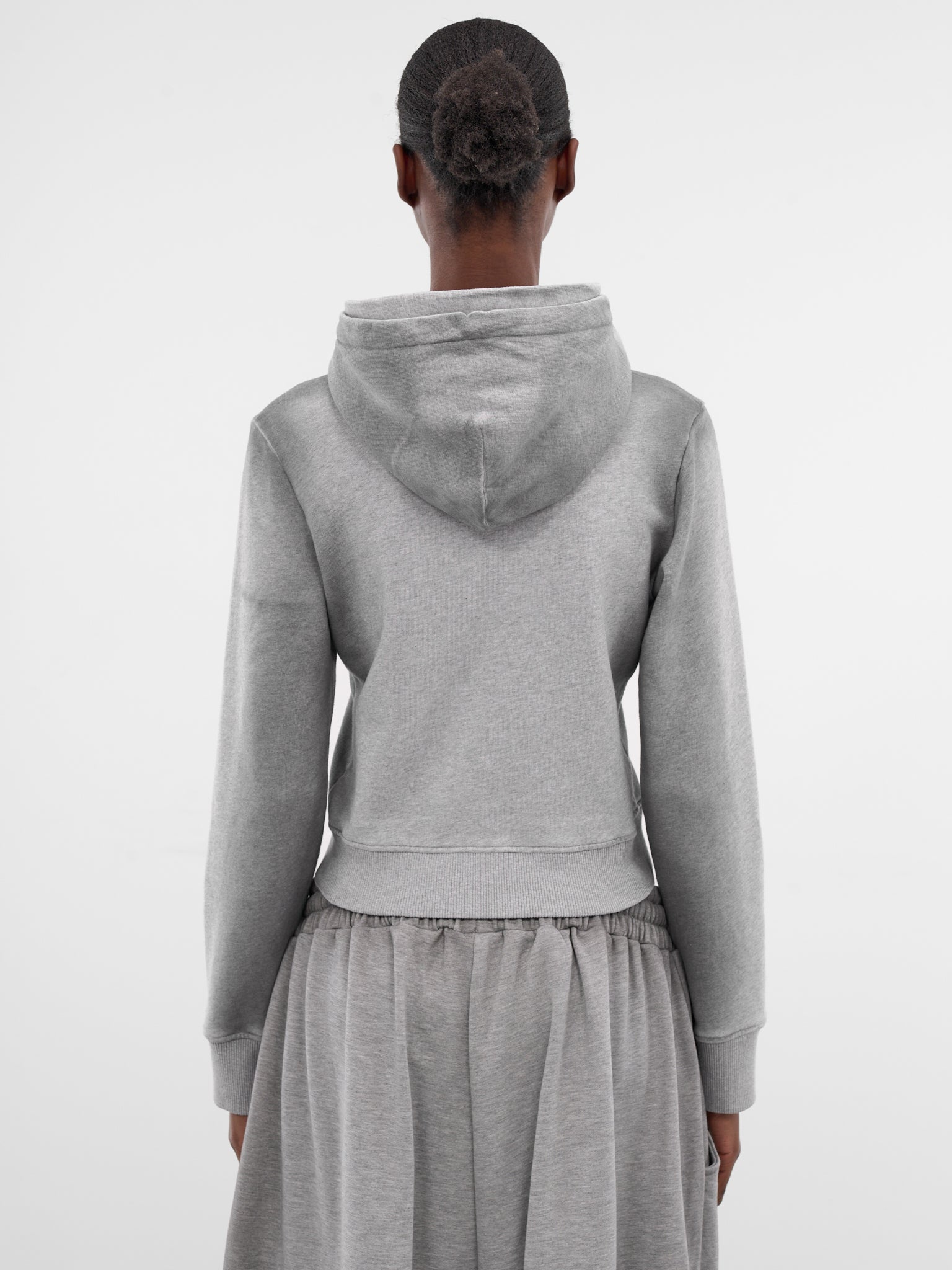 Gray Double D Zip Hoodie (DOUBLE-HOODIE-GREY)