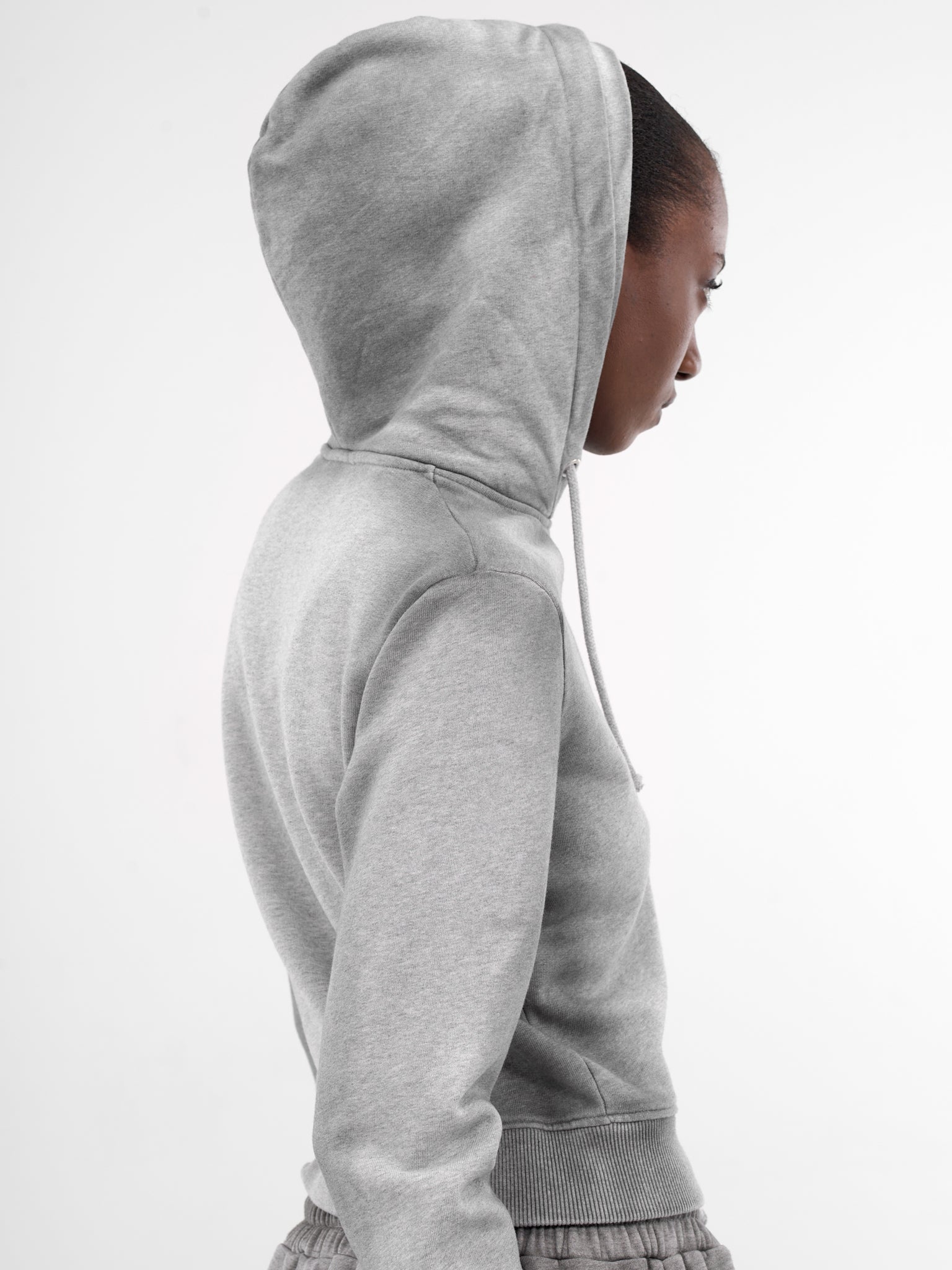 Gray Double D Zip Hoodie (DOUBLE-HOODIE-GREY)
