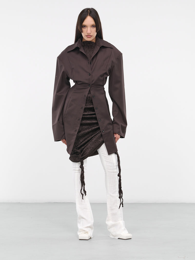 Cinched Shirt (SI05-03-BROWN)