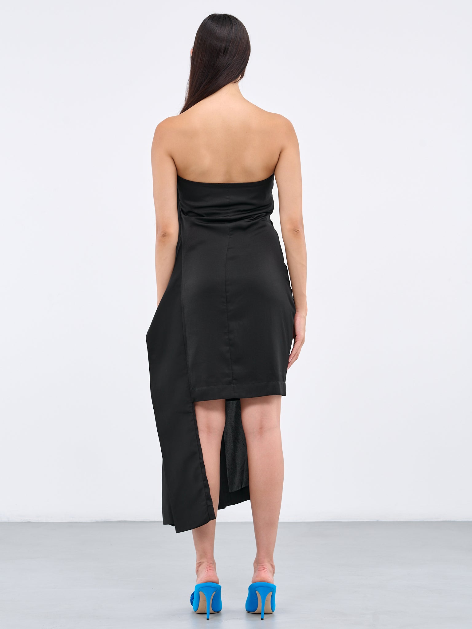 Trench Bandeau Dress (DR0372-PG1275-999-BLACK)