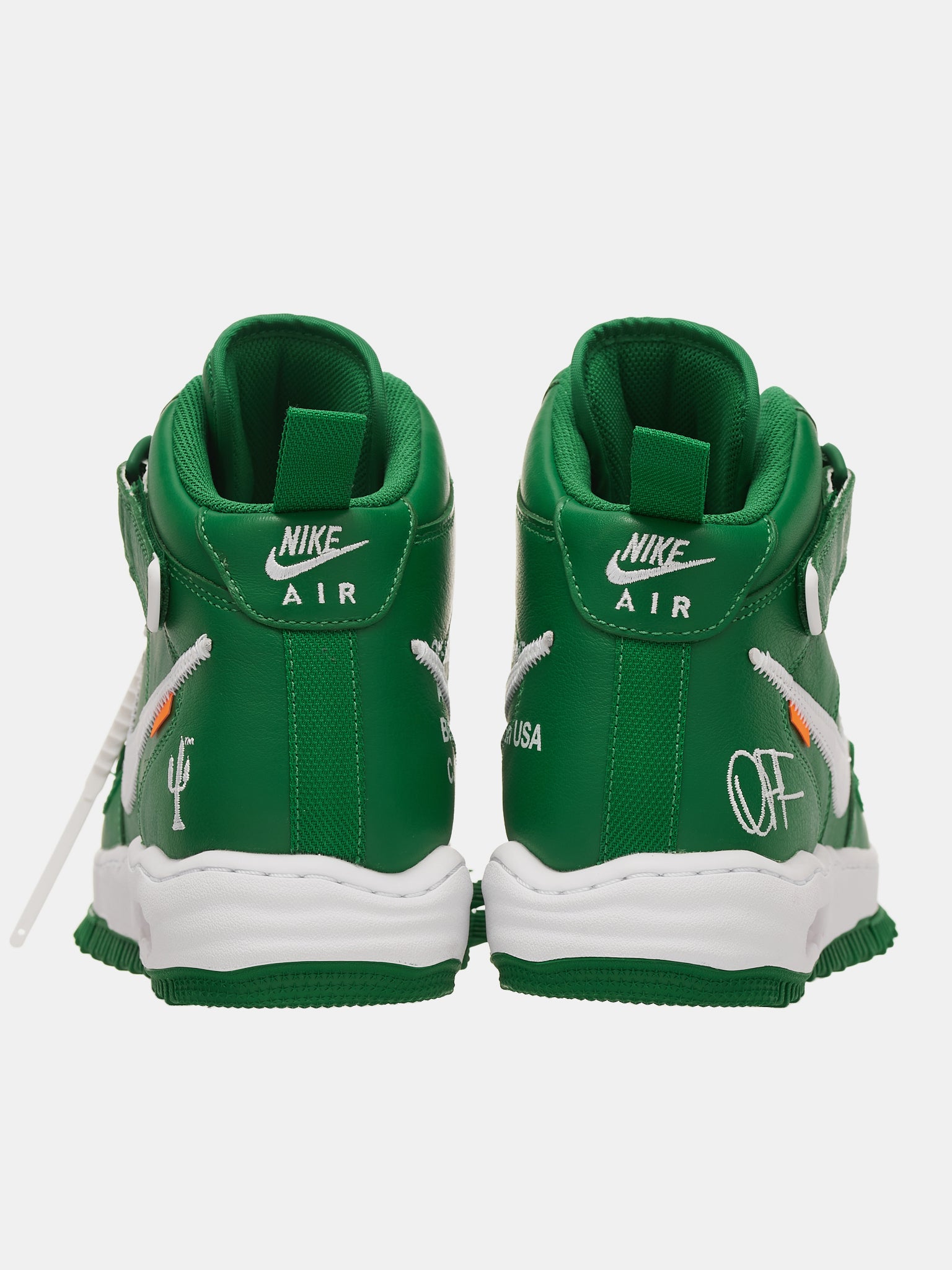 Nike Air Force 1 Mid x Off-White (Pine Green/White) 8