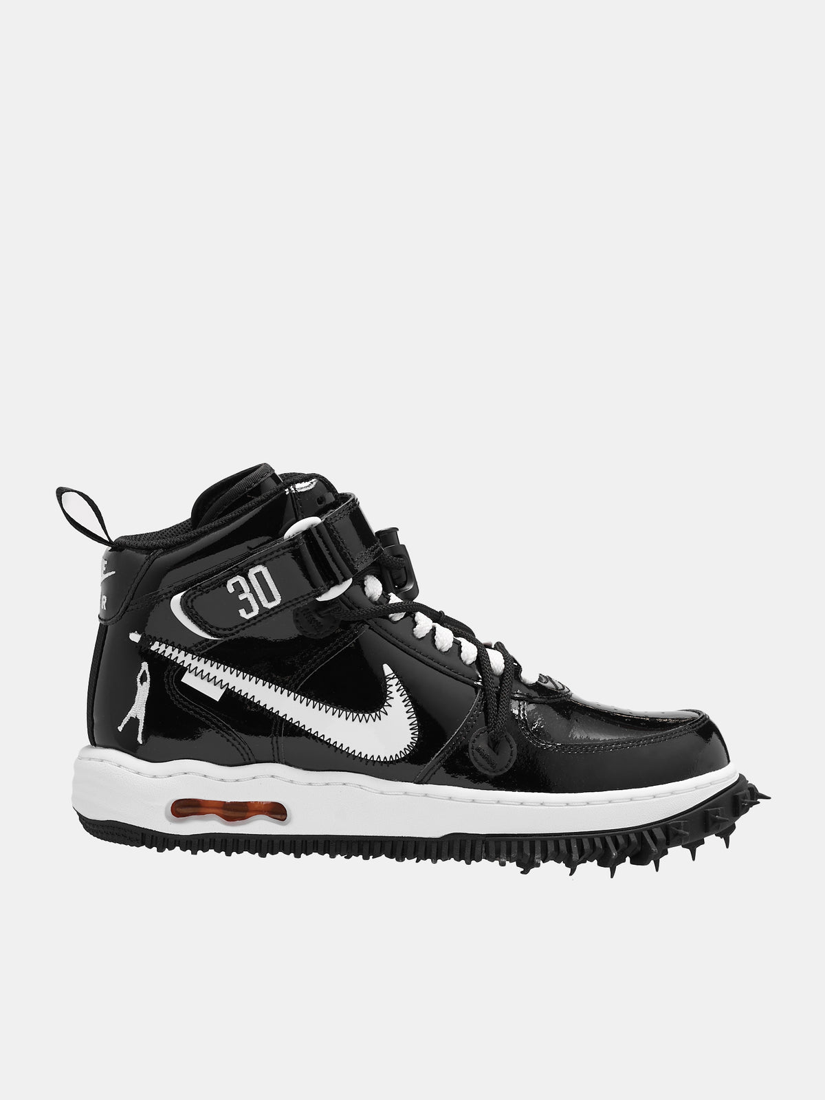 Off-White™️ AF1 Mid 'Sheed' (DR0500-001-BLACK)