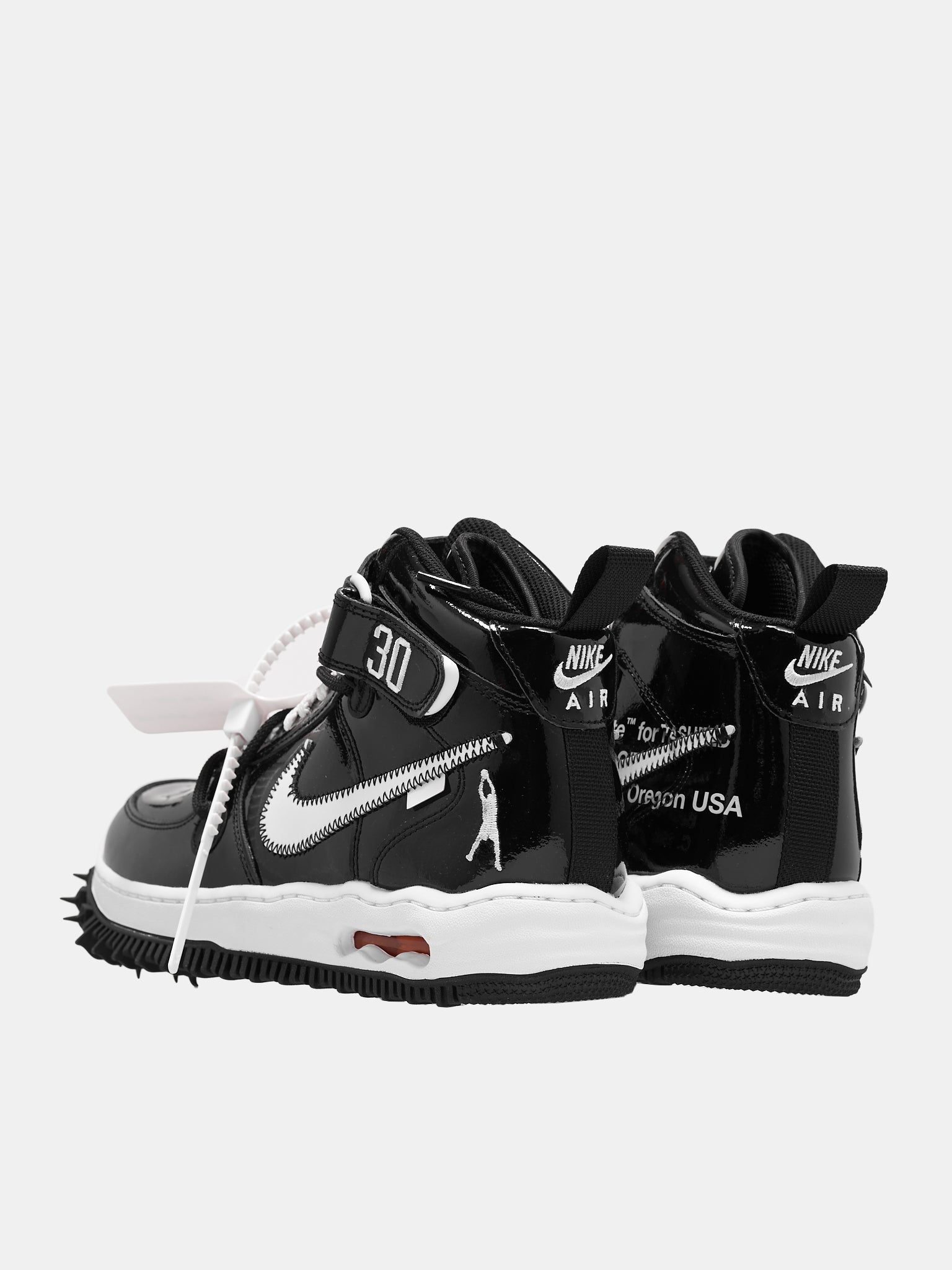 Off-White™️ AF1 Mid 'Sheed' (DR0500-001-BLACK)