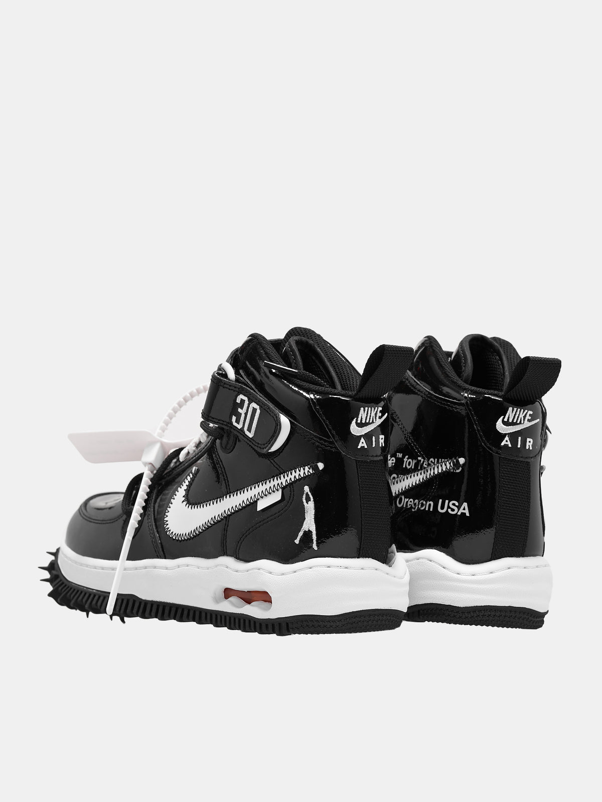 Off-White™️ AF1 Mid 'Sheed' (DR0500-001-BLACK)