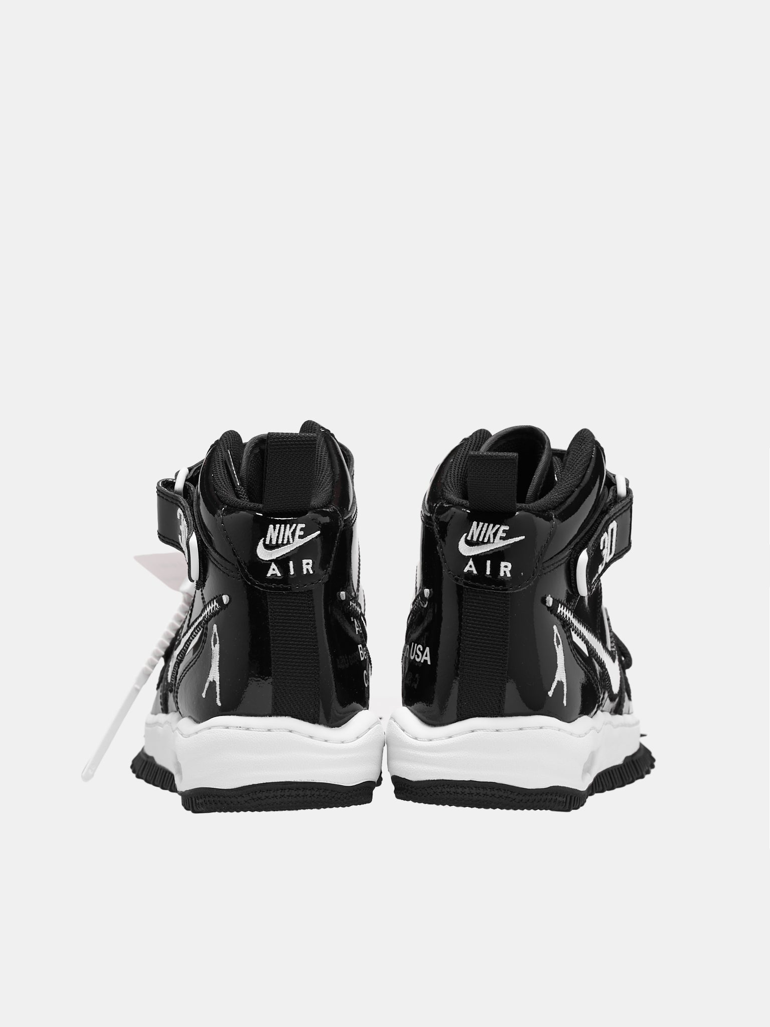 Off-White™️ AF1 Mid 'Sheed' (DR0500-001-BLACK)