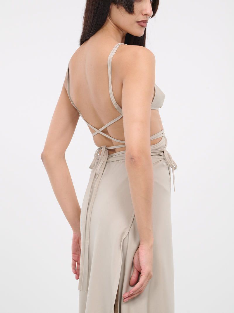 Wrap Dress (DR08-03-SAND)