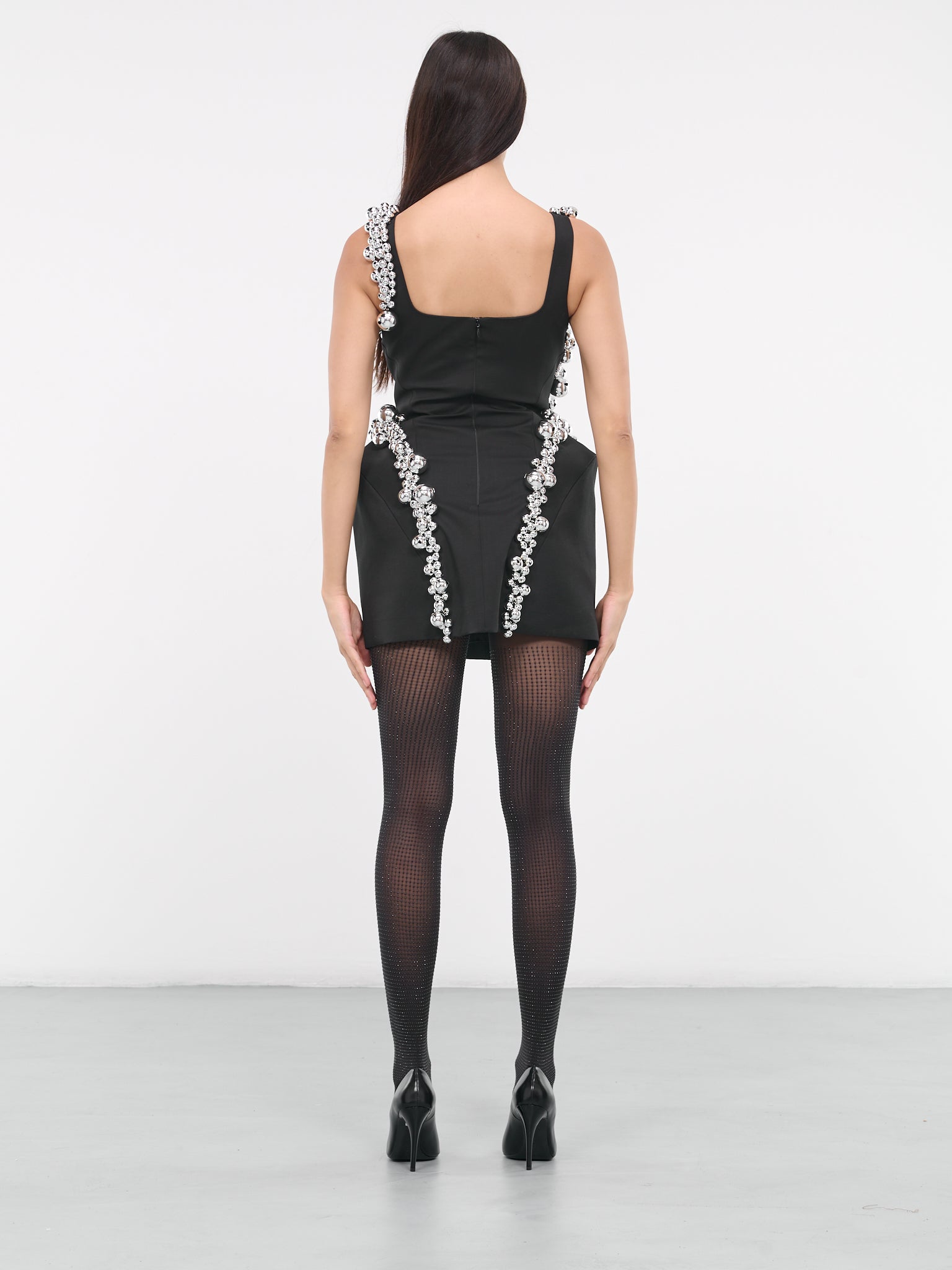 Bell Bustier Dress (DR08BK-BLACK)