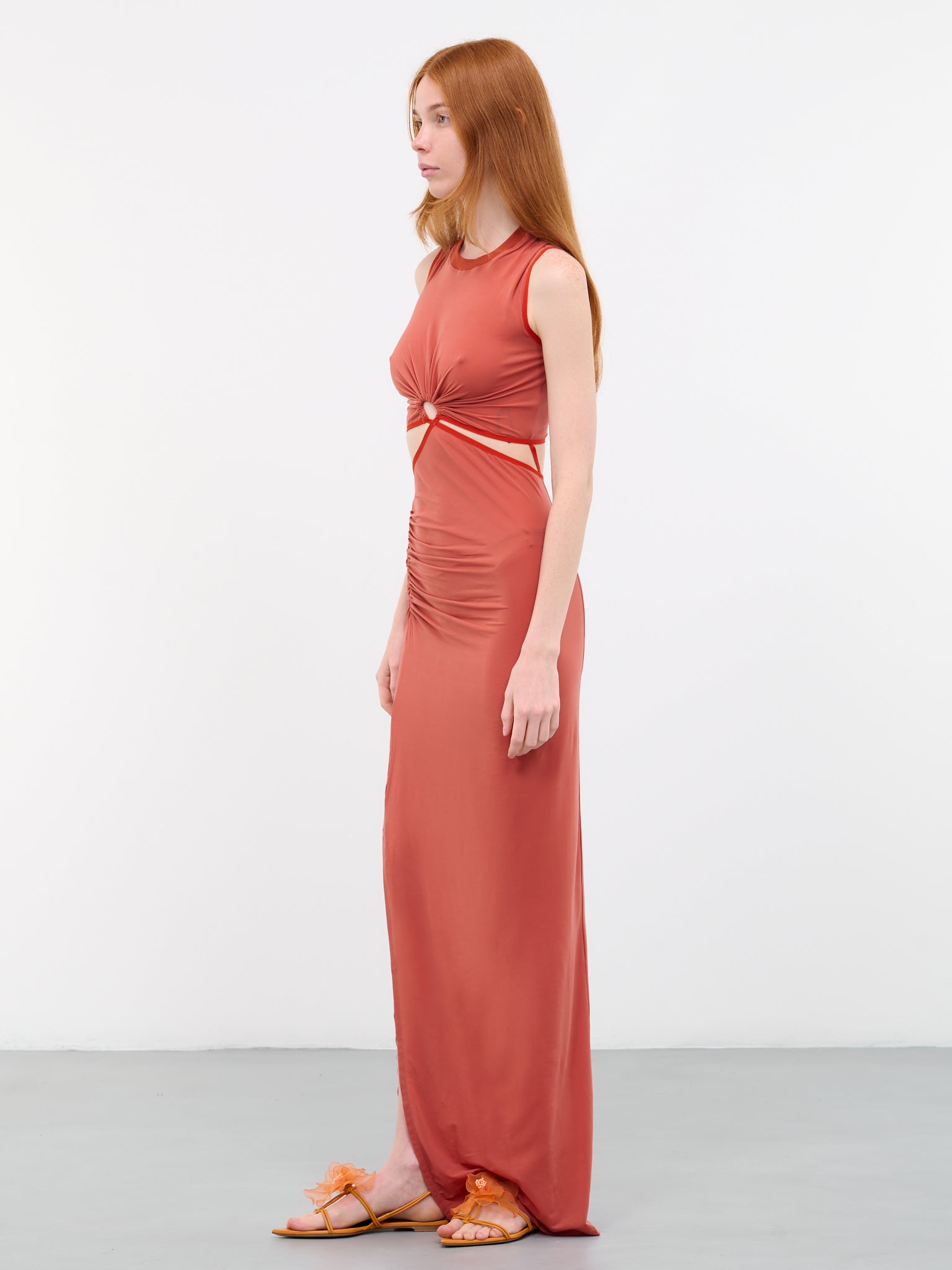 Keyhole Maxi Dress (DR131-AUTUMN-GLAZE)