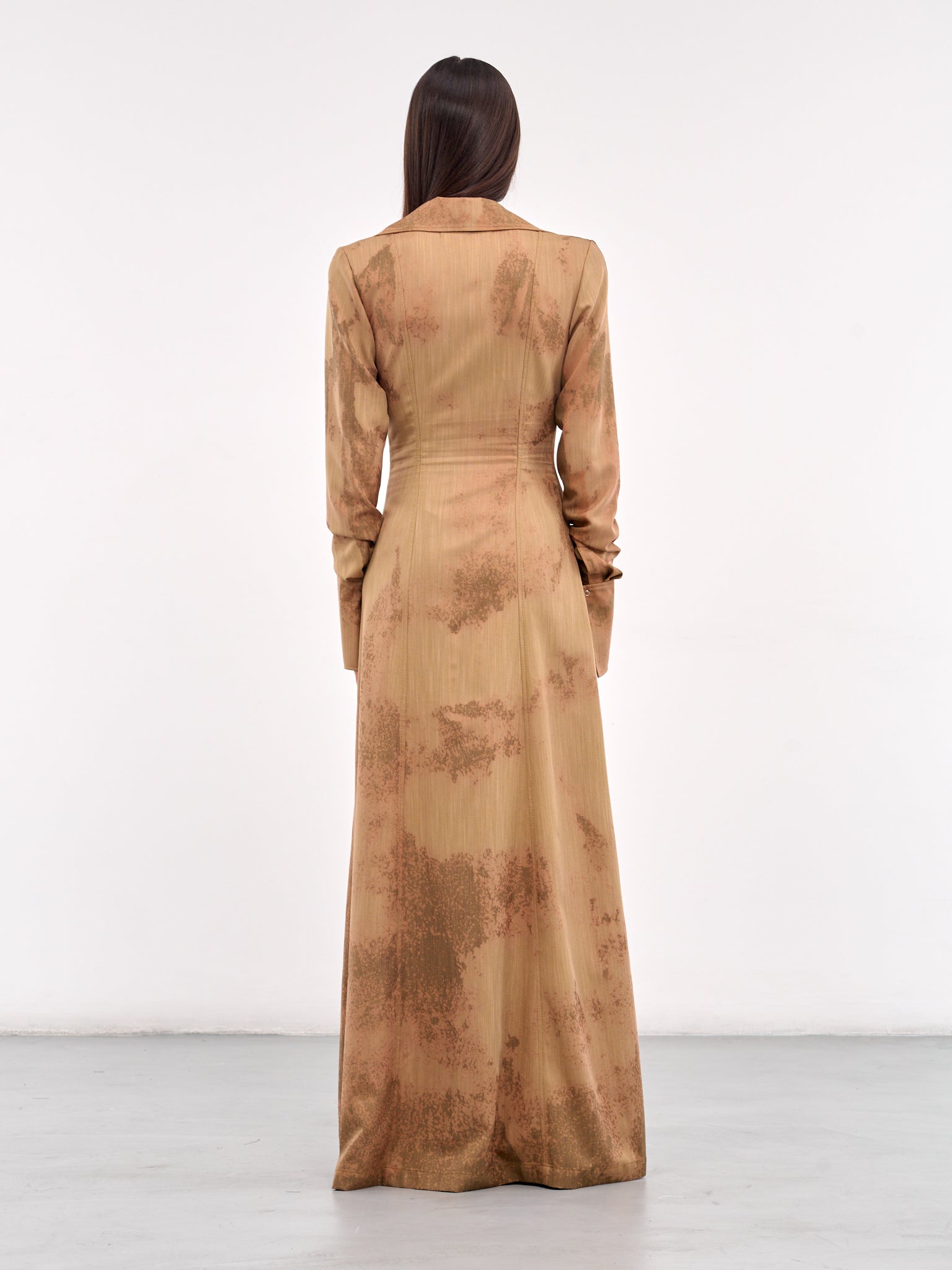 Shibuya Maxi Dress (DRPVKH09-WASHED-KHAKI)