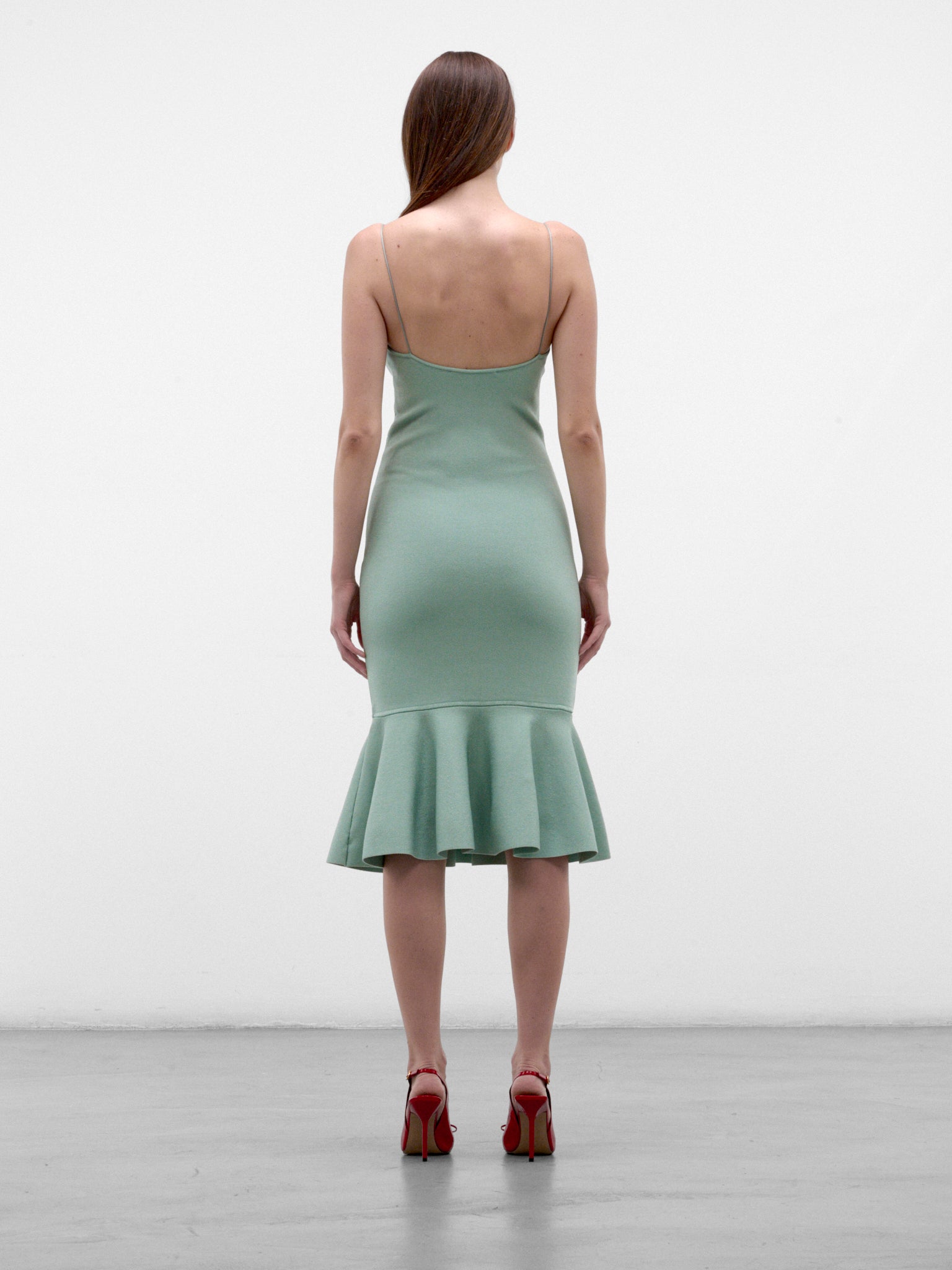 Mint Green Pina Mini Dress (DRW00915AK00269-MINT-GREEN)