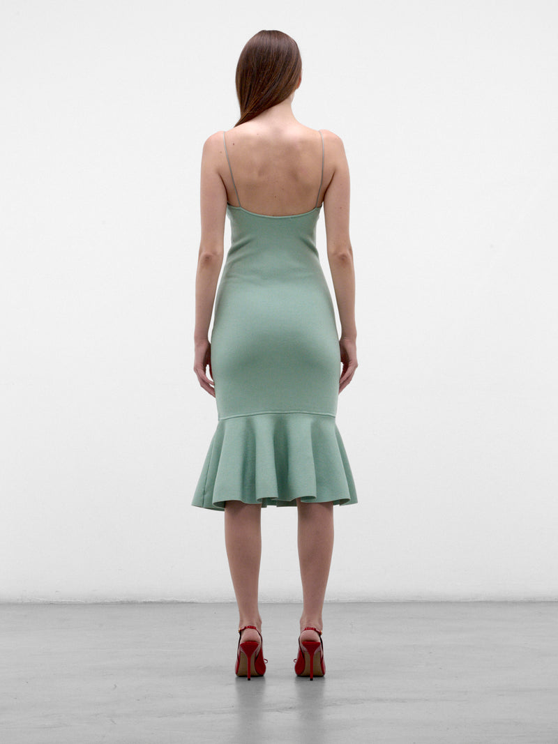 Mint Green Pina Mini Dress (DRW00915AK00269-MINT-GREEN)