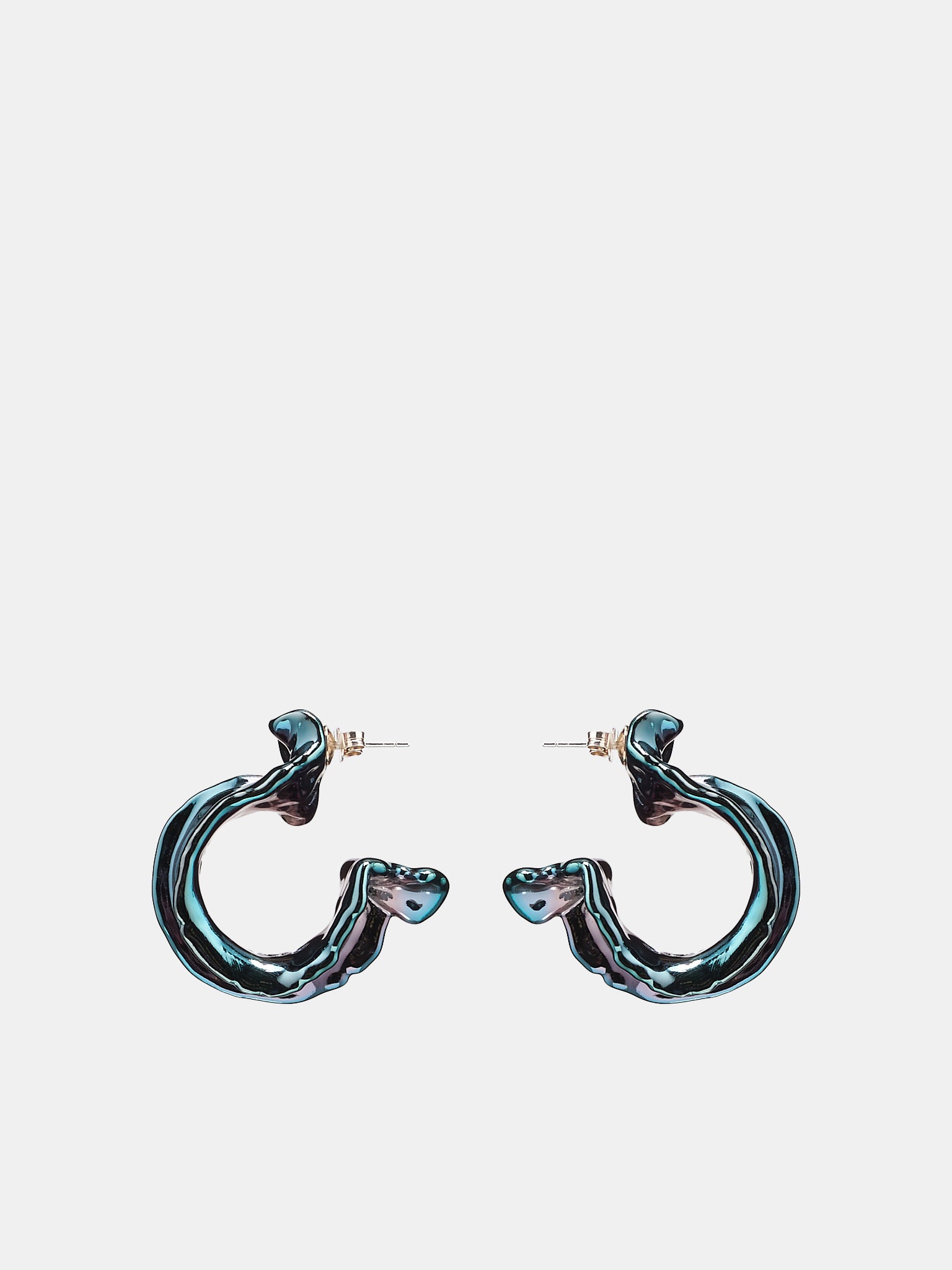 Lil Faïnce Creole Hoops (DS1H3D03-T-TITANIUM)