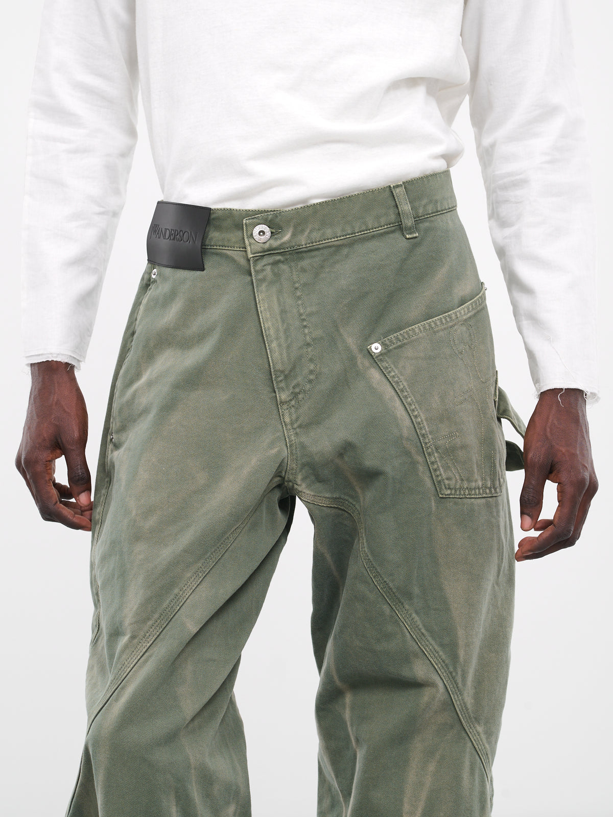 Twisted Workwear Jeans (DT0087-PG1522-500-GREEN)