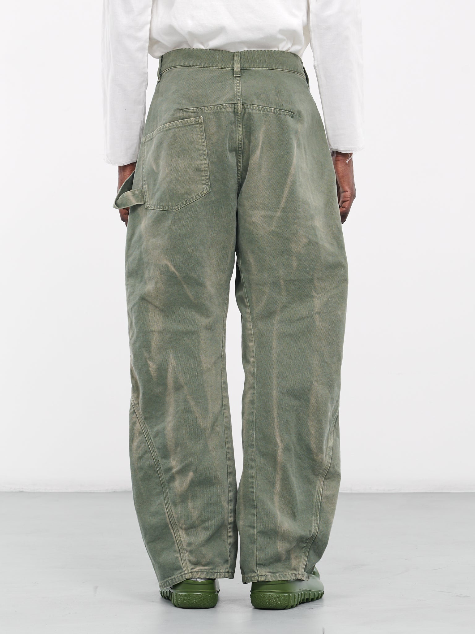 Twisted Workwear Jeans (DT0087-PG1522-500-GREEN)