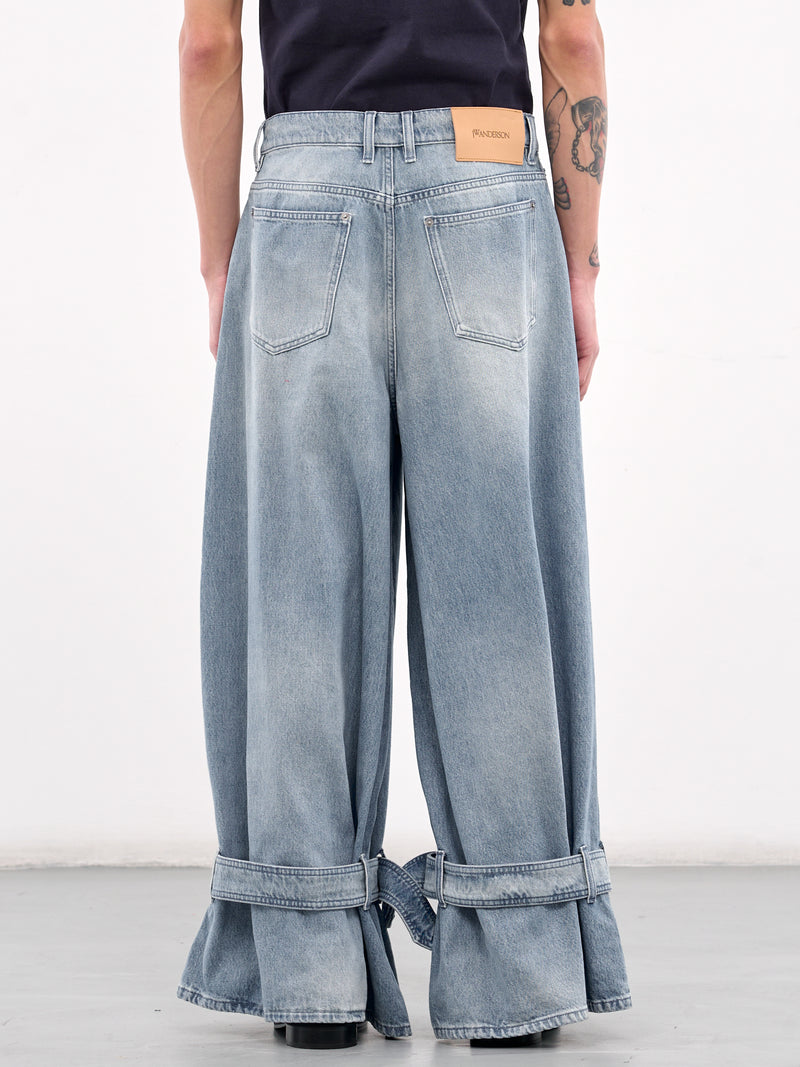 JW ANDERSON Buckled Cuff Jeans | H. Lorenzo - back
