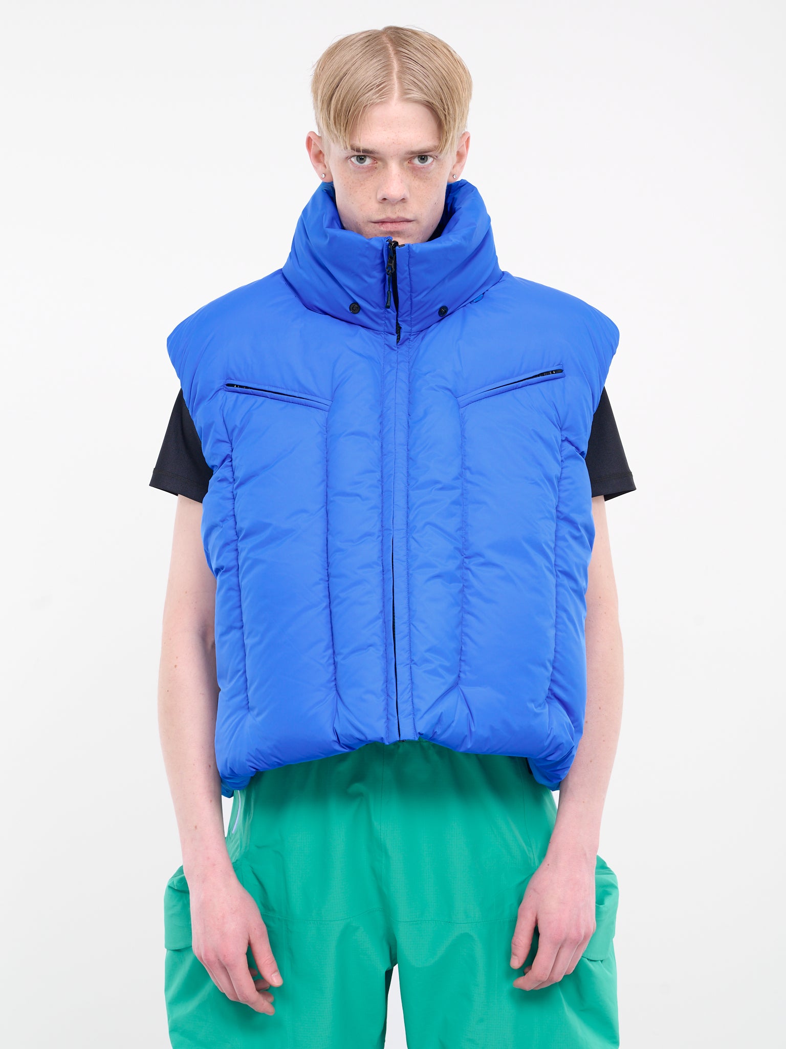 Reversible Swollen Gilet (DZ23-111003-RB-ROYAL-BLUE)