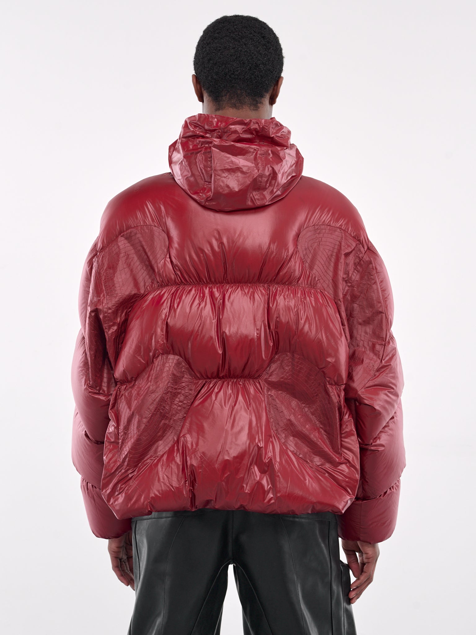 Zip-Up Puffer Jacket (DZ23-111015-RED)
