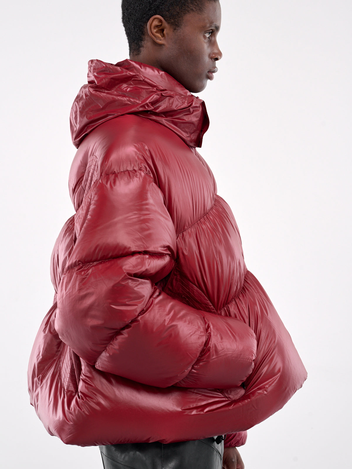 Slip Disk Puffer Jacket (DZ23-111015-RED)