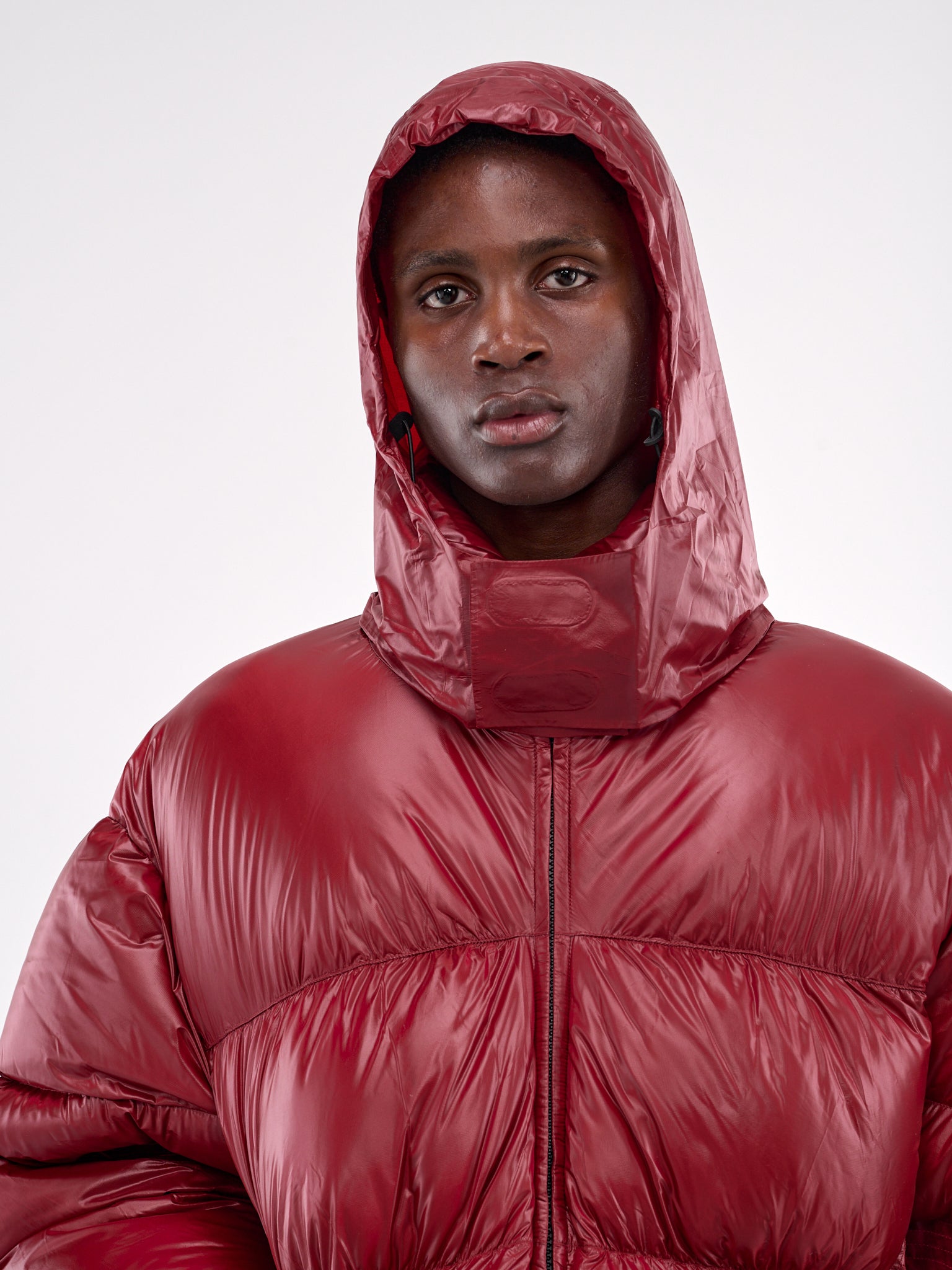 Zip-Up Puffer Jacket (DZ23-111015-RED)