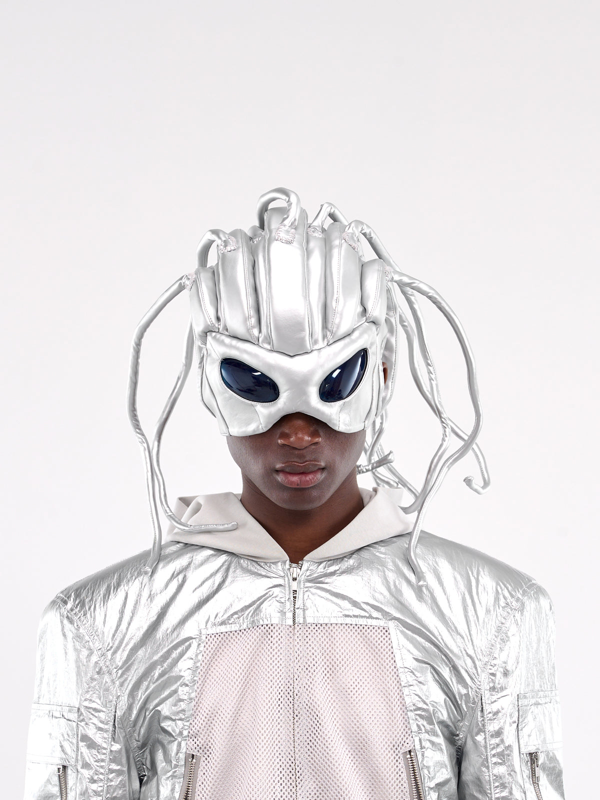 Flight Helmet (DZ25-116102-SILVER)