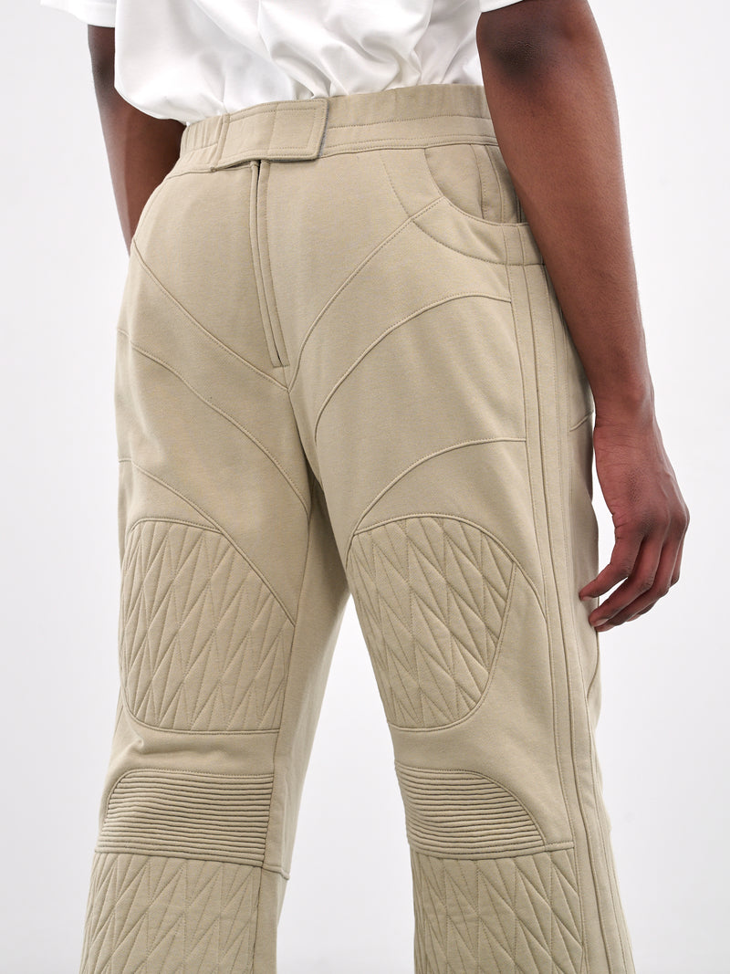 Quilted Biker Trousers (DZ25-117115-GREEN)