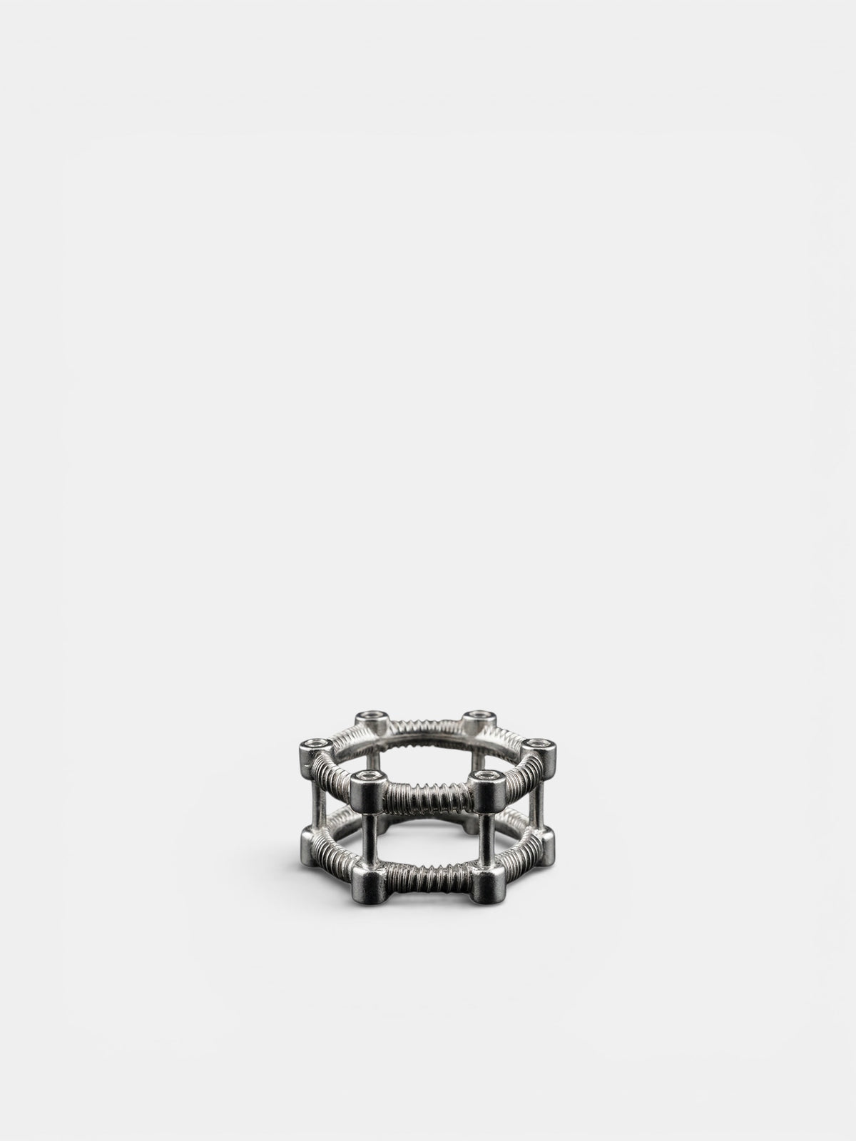 Silver Spinale Ferramenta Duo Ring (9004SS-SPINALE-FERRAMENTA-SILV)
