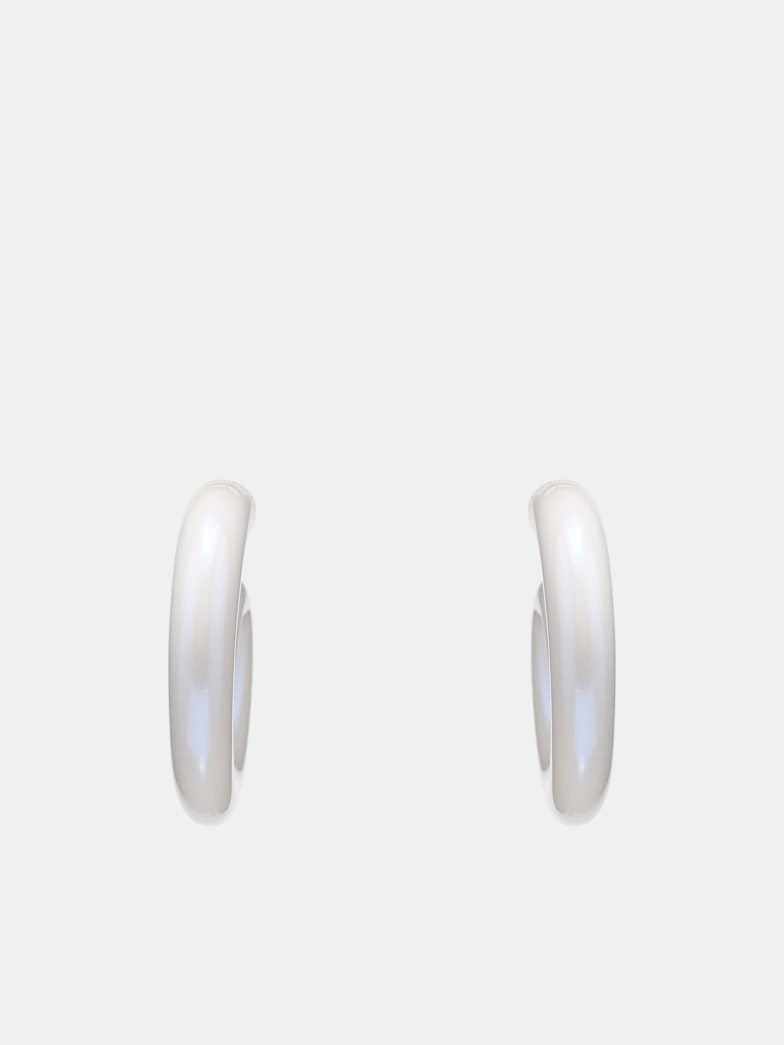 M Serpent Earrings (EA002-P-PEARL)